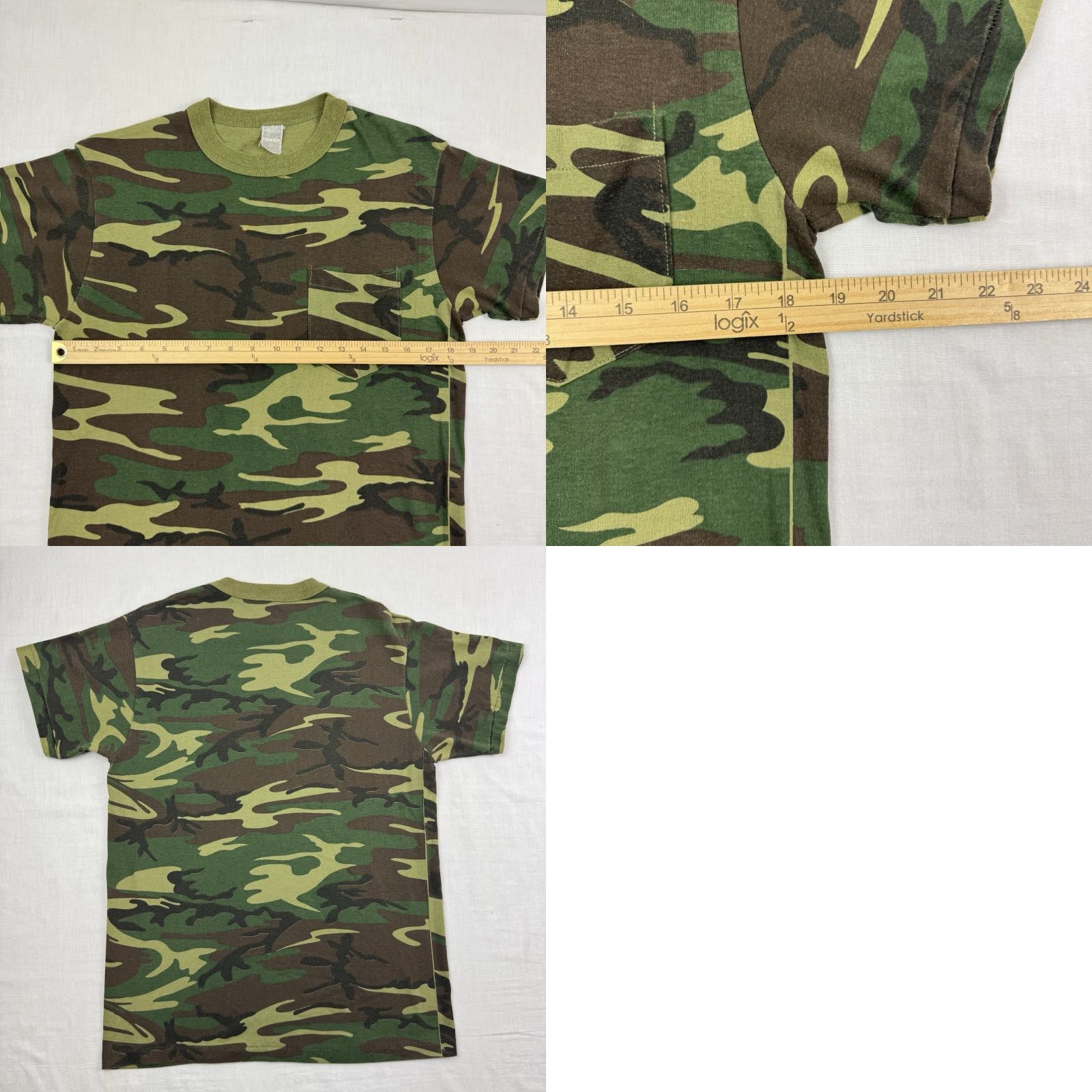 Vintage VINTAGE Ranger T Shirt Camouflage Pocket Adult Medium Hunting Outdoor Nature 80s Made In USA Mens Size US M / EU 48-50 / 2 - 8 Thumbnail