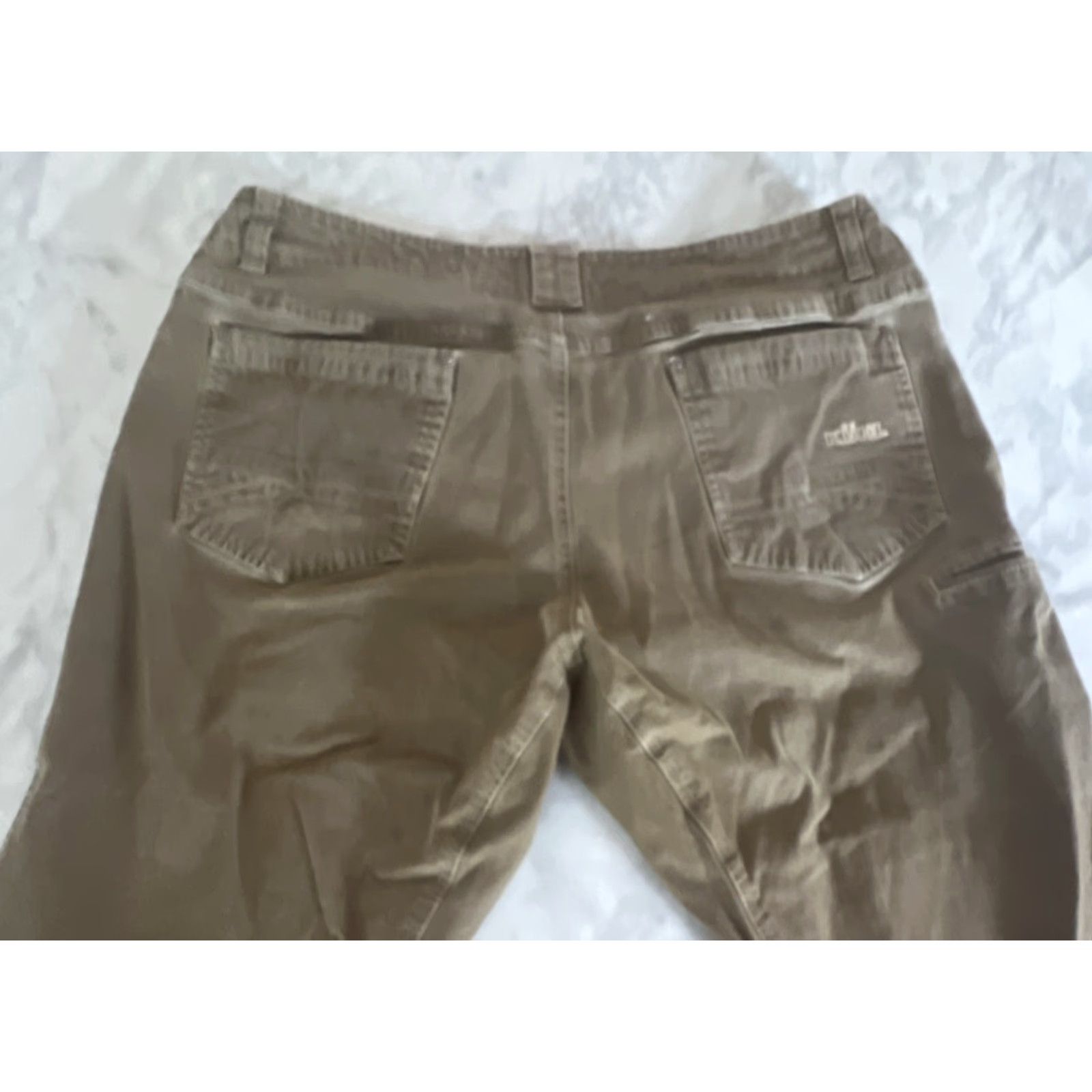 Vintage Kuhl Kanvus Jean Men 38x34 Greenish Hiking Outdoor Cotton Stretch Pants Regular Straight Mens 38 Green"} Size US 38 / EU 54 - 5 Thumbnail