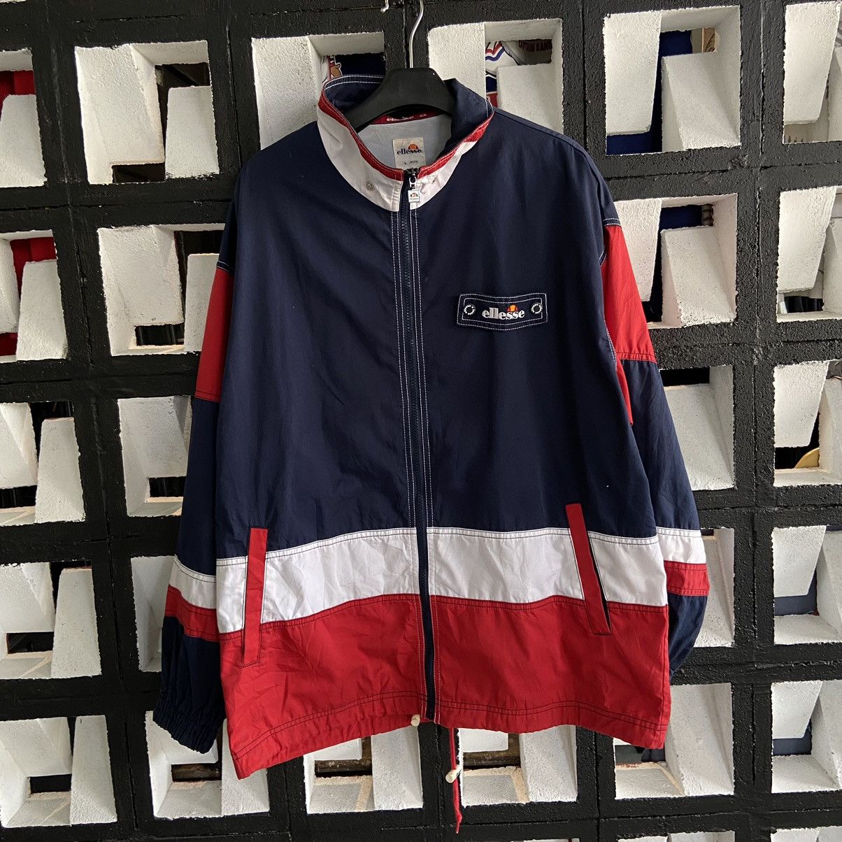 Ellesse Windbracker Ellesse threetone colour Size US L / EU 52-54 / 3 - 1 Thumbnail