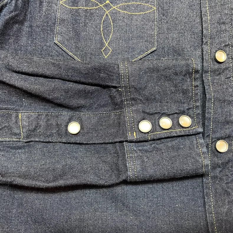 RRL Ralph Lauren RRL Ralph Lauren Huazai denim shirt Size US S / EU 44-46 / 1 - 6 Thumbnail
