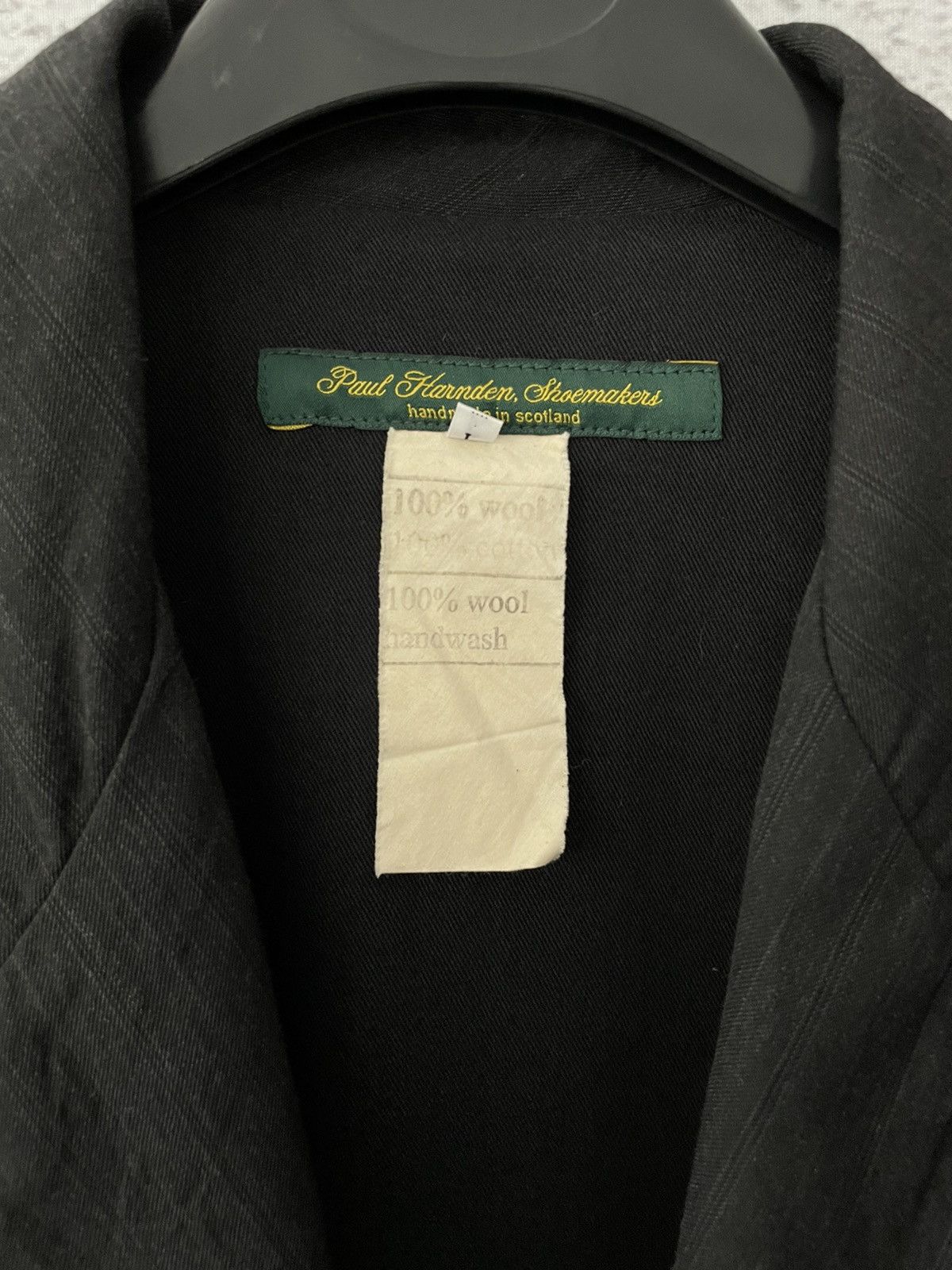 Paul Harnden Shoemakers Paul Harnden Black Long Coat Size US L / EU 52-54 / 3 - 3 Thumbnail