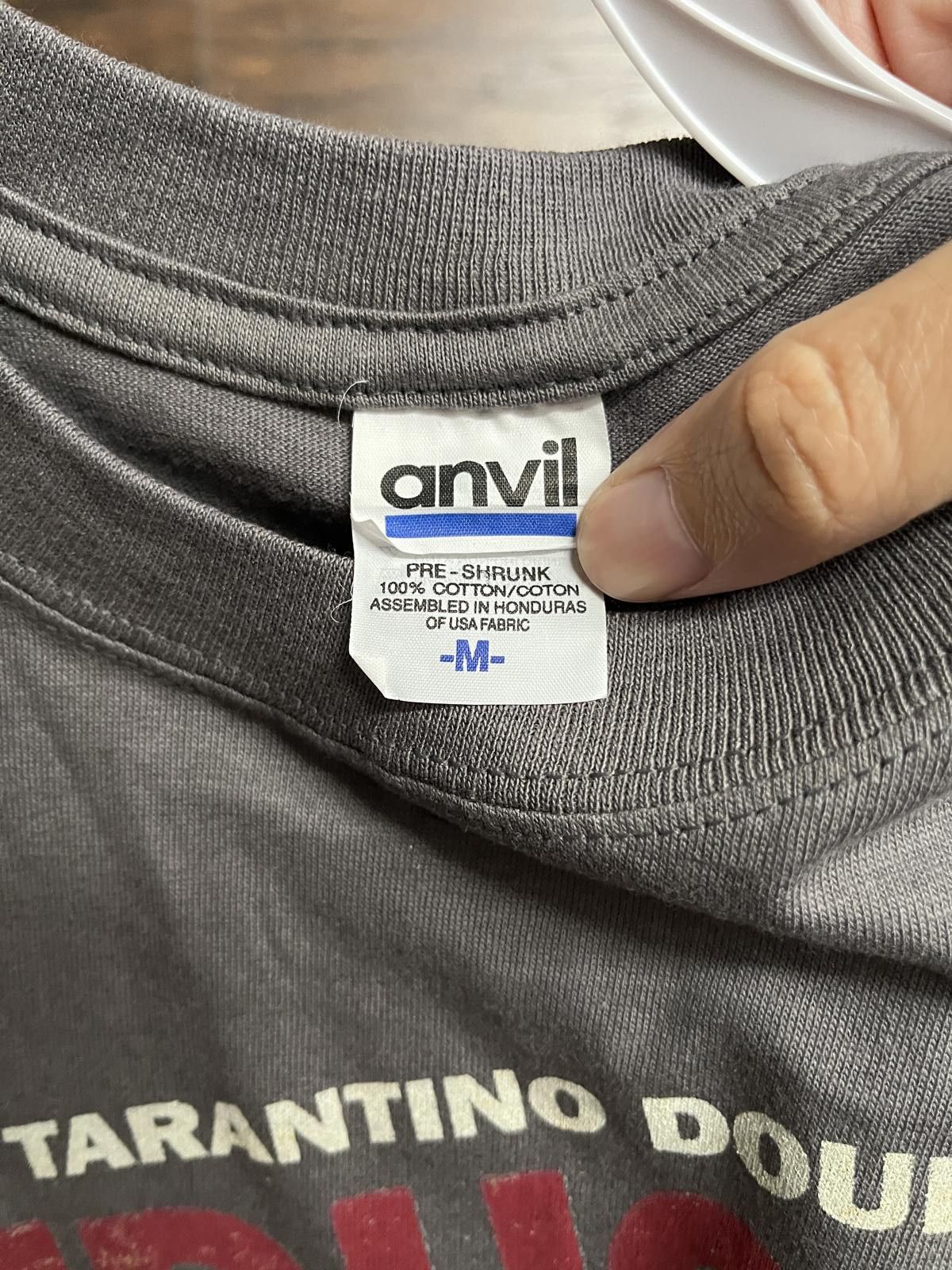 Anvil Grindhouse Movie T-shirt Rodriguez Tarantino 2007 Tee -M Size US M / EU 48-50 / 2 - 3 Thumbnail