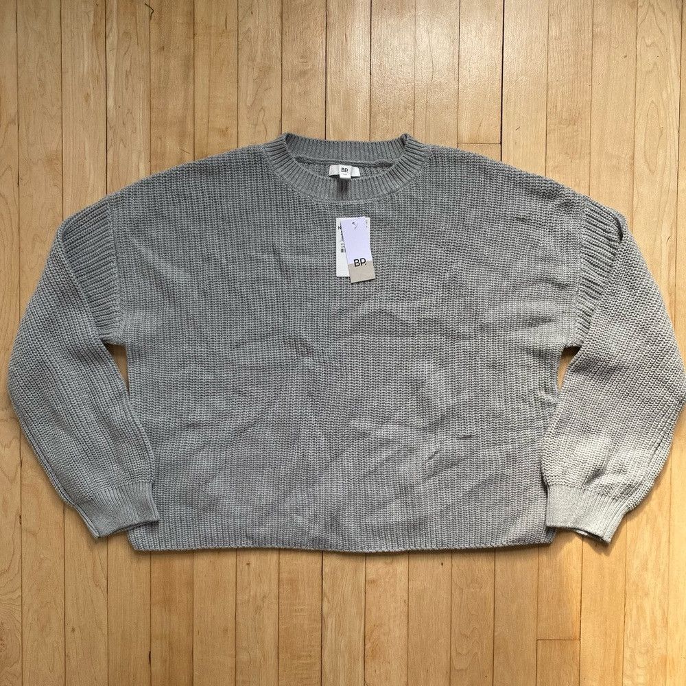 BP. BP. Cleo Crop Crewneck Knit Sweater Size S / US 4 / IT 40 - 2 Thumbnail
