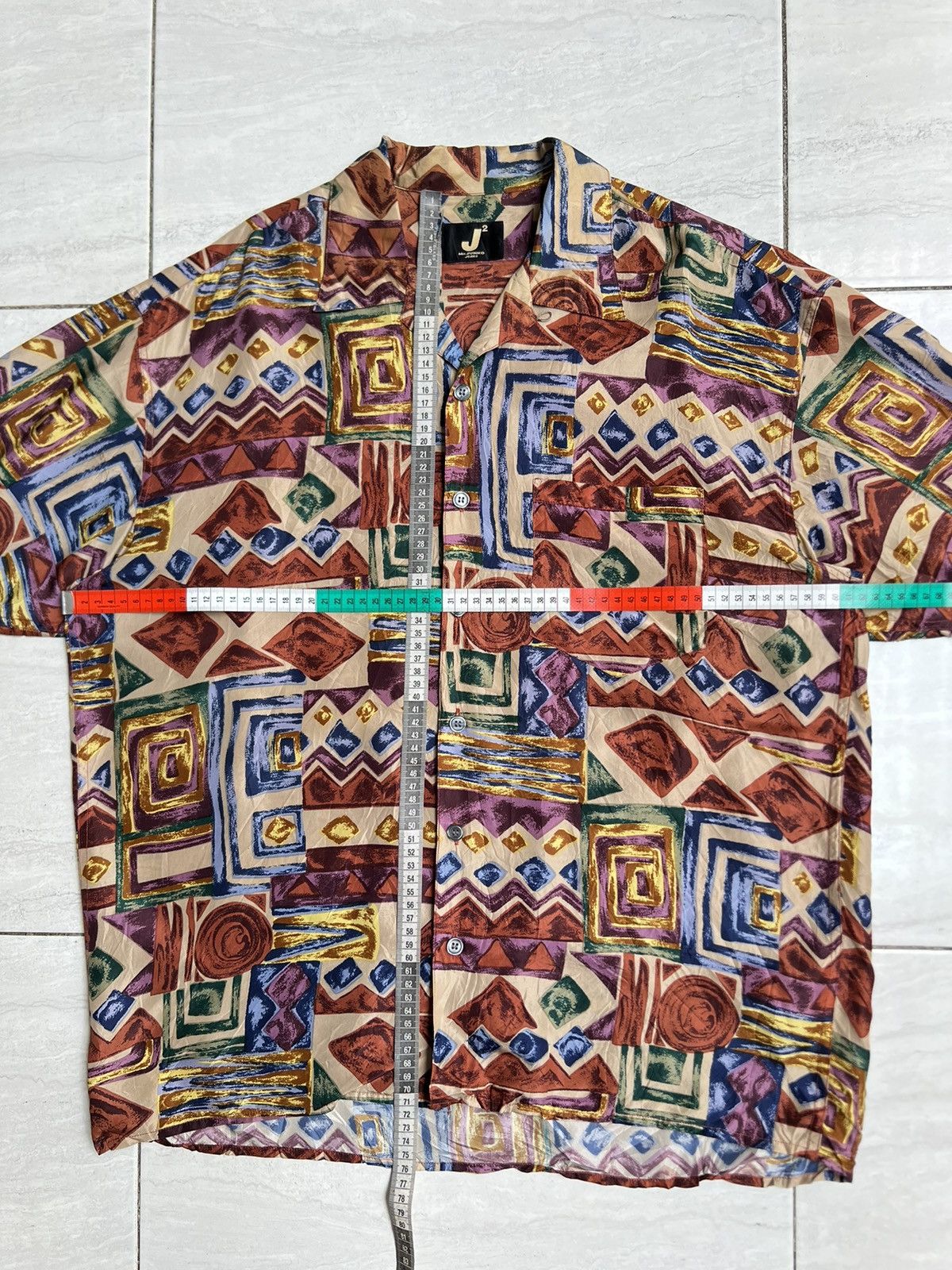 Mr. Junko J2 Mr.JUNKO Jeans Motive Shirt Size US XL / EU 56 / 4 - 2 Thumbnail