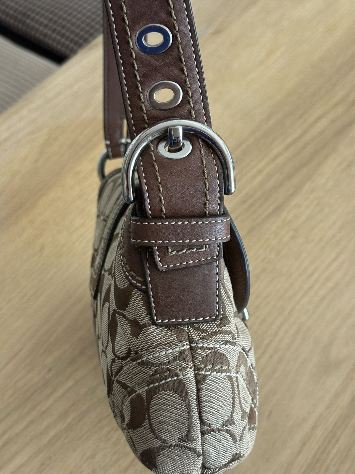 Coach Coach Soho Monogram Shoulder Bag Size ONE SIZE - 3 Thumbnail