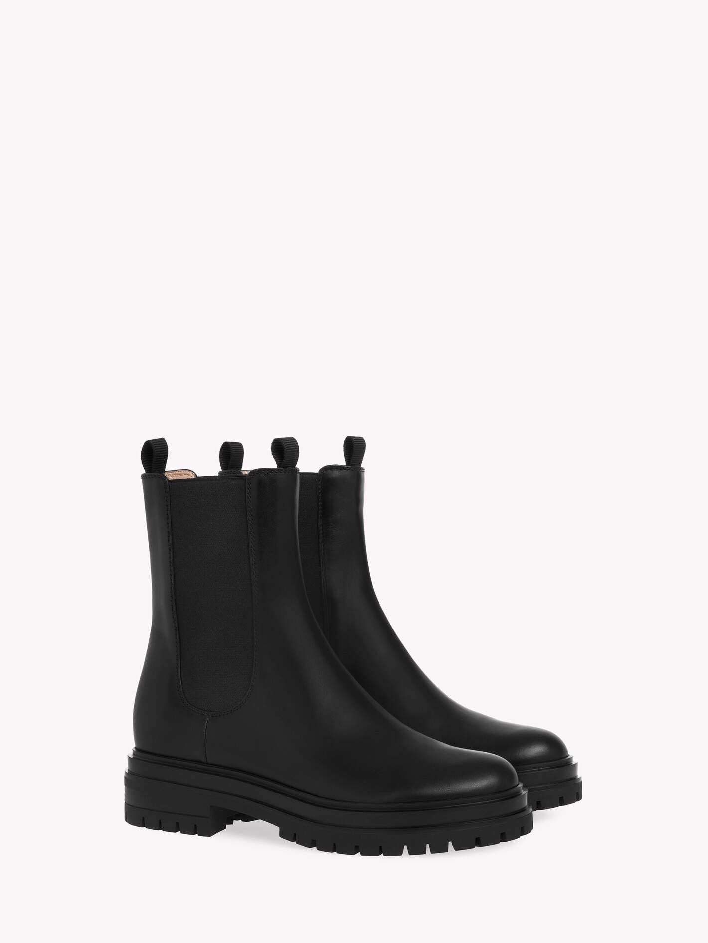 Gianvito Rossi Gianvito Rossi 'Chester' Calf Leather Boots Size US 7 / IT 37 - 2 Thumbnail