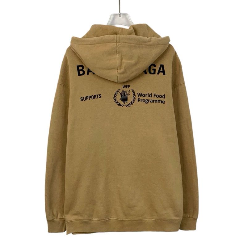 Balenciaga Balenciaga Brown hooded drawstring monogrammed long sleeve Size US S / EU 44-46 / 1 - 2 Thumbnail