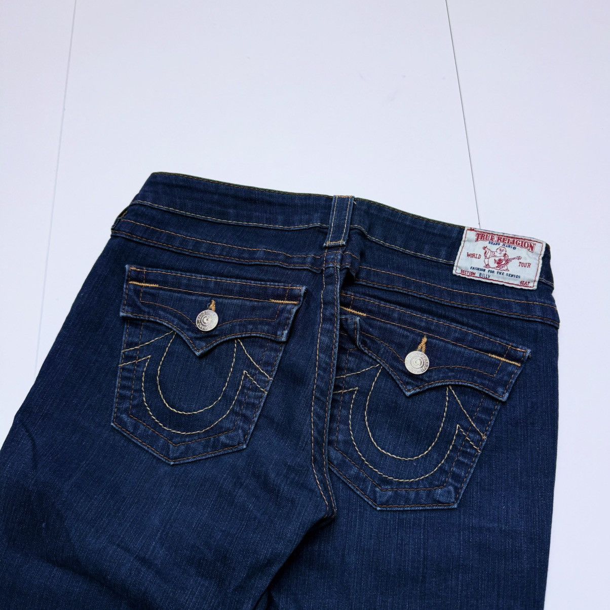 True Religion Vintage true religion billy y2k low rise jeans Size 28" / US 6 / IT 42 - 2 Thumbnail