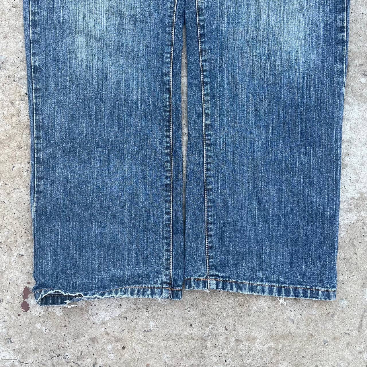 Le Grande Bleu (L.G.B.) VTG Western John Rocha Jeans Size 34 Y2K Old Money Bootcut Size US 34 / EU 50 - 3 Thumbnail