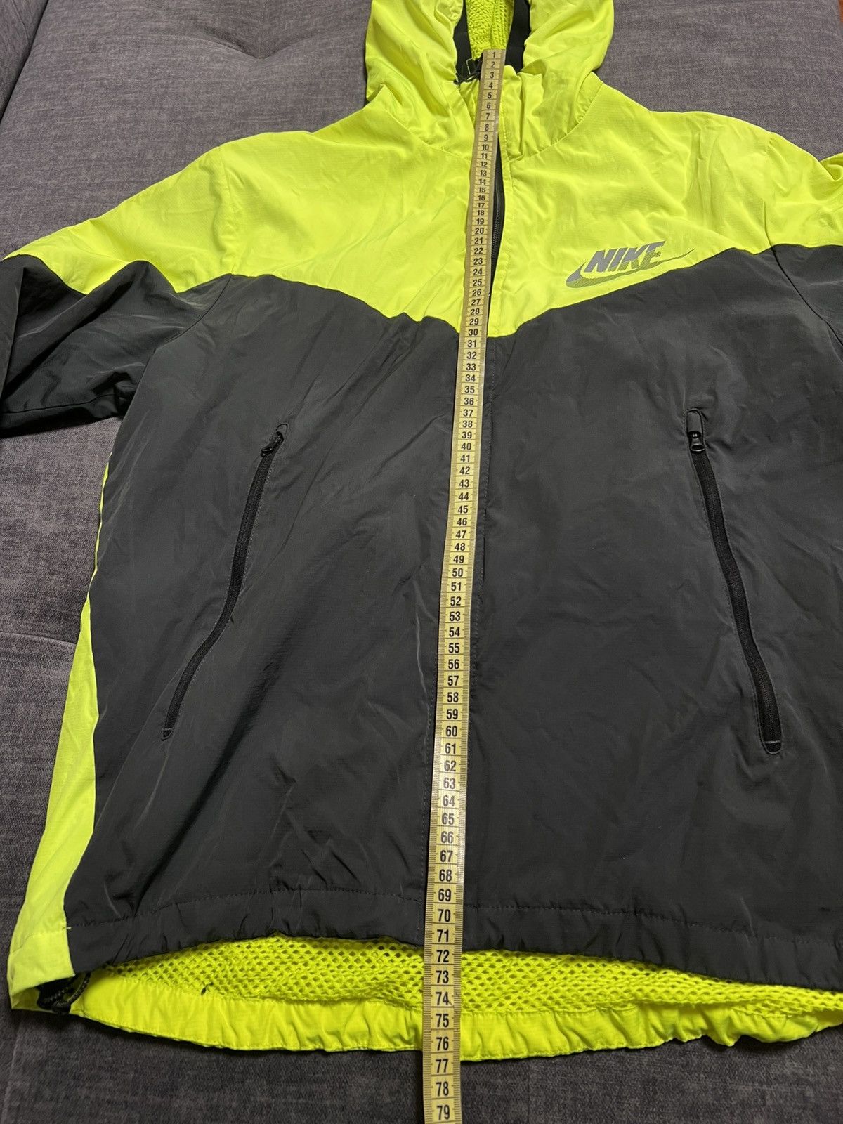 Nike Nike Nylon Running Windbreaker Shell Jacket Size L Size US L / EU 52-54 / 3 - 15 Thumbnail