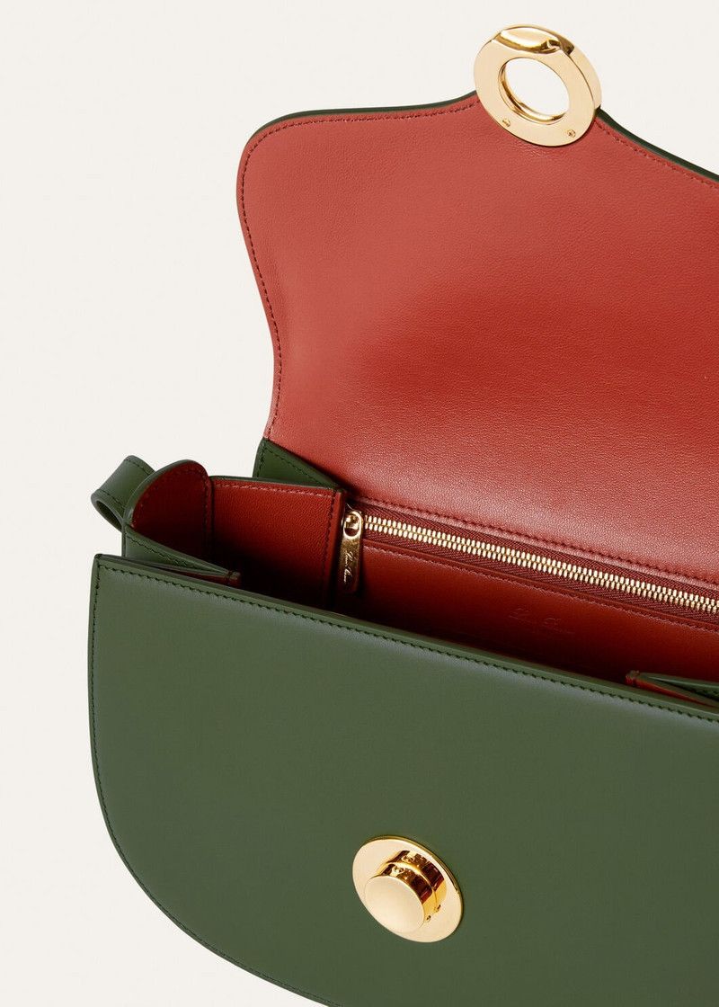 Loro Piana o1srvl11e0526 FAN9607 Size: OS / Small Ghiera Bag in Green Size ONE SIZE - 6 Thumbnail