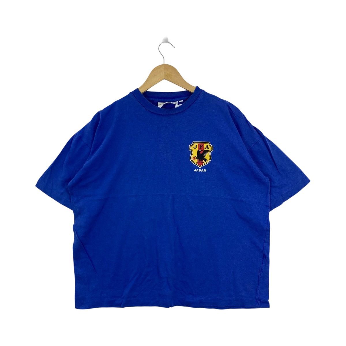 Vintage Vtg 1996 Japan National Team JFA Soul Soccer Shirt L Blue Size US L / EU 52-54 / 3 - 1 Thumbnail