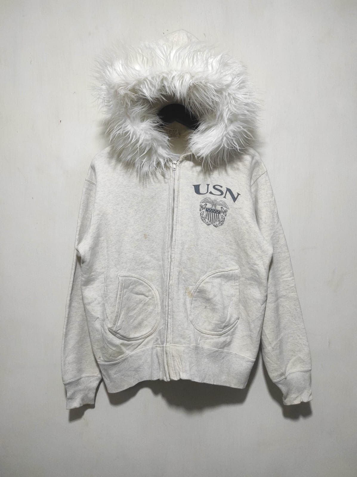 Buzz Rickson's Buzz Rickson USN zip fur hoodie ifsix LGB style Size US L / EU 52-54 / 3 - 2 Thumbnail