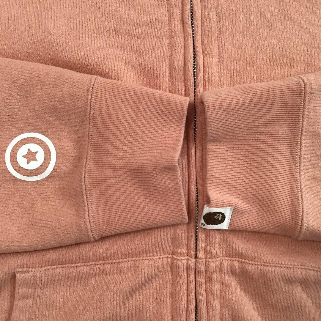 Bape BAPE CAMO Double Shark Full Zip Hoodie Salmon a bathing ape Size US XL / EU 56 / 4 - 6 Thumbnail