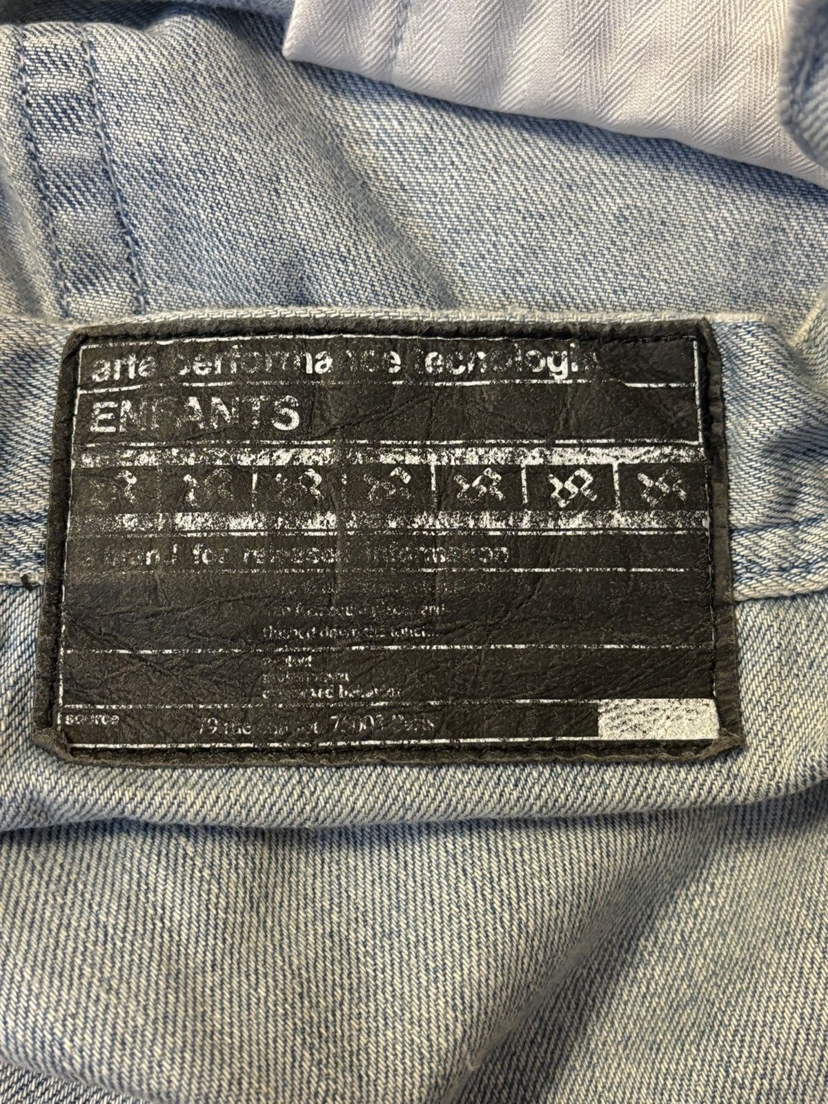 Enfants Riches Deprimes ENFANTS RICHES DEPRIMES SS22 BLUE JEANS Size US 32 / EU 48 - 3 Thumbnail