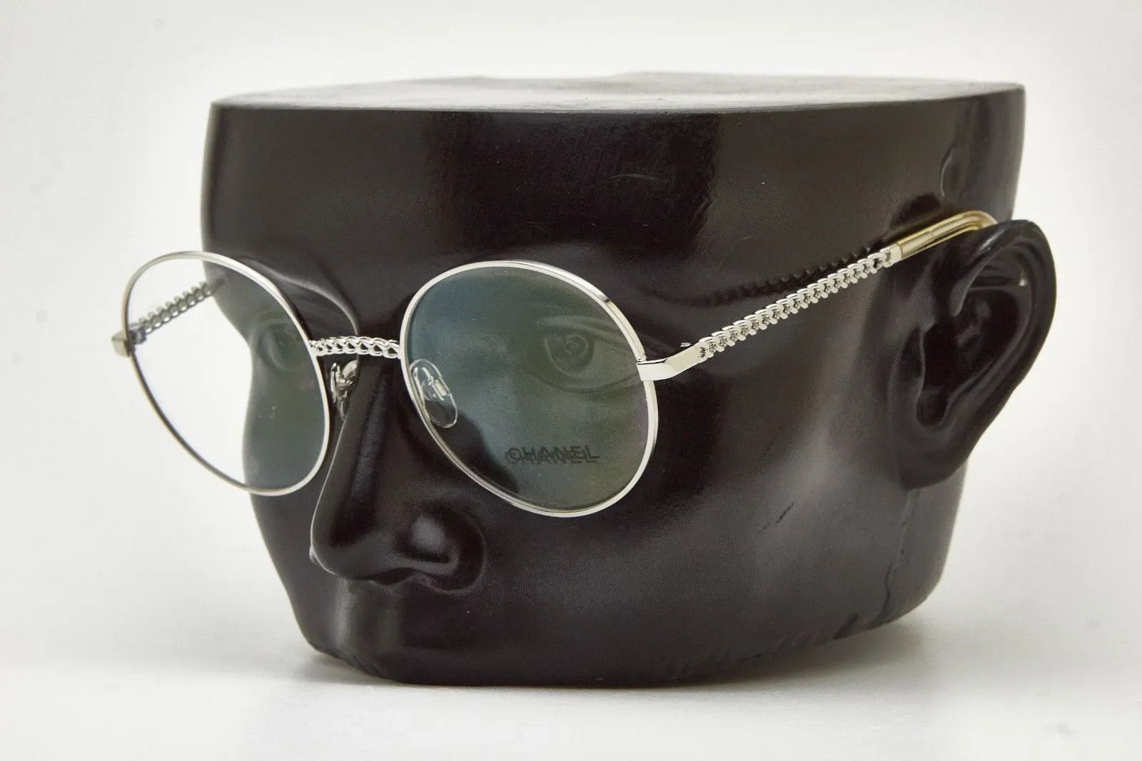 Chanel CHANEL 2186 c.124 51*21 Round Silver Chain Eyeglasses Size ONE SIZE - 2 Thumbnail