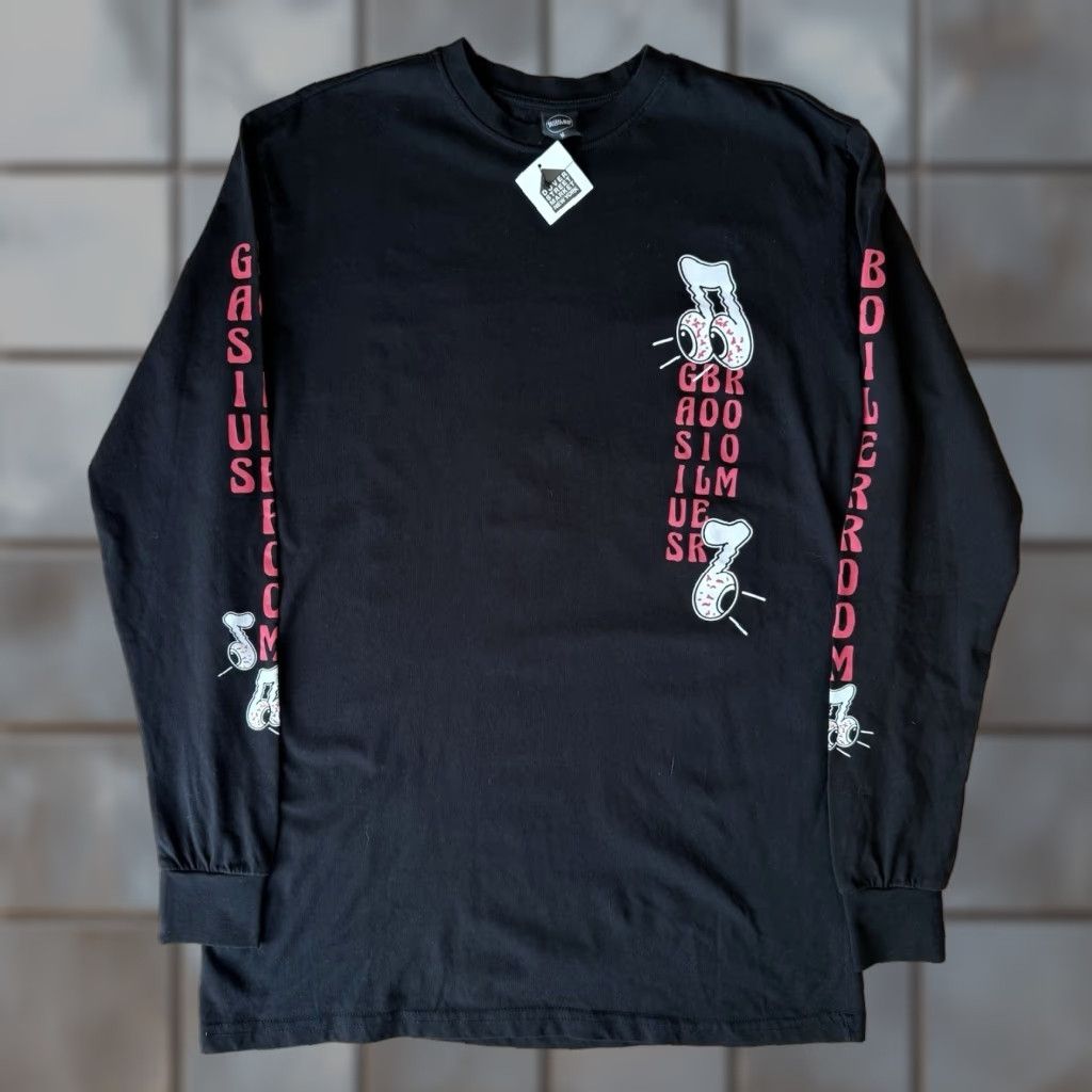 Dover Street Market Dover Street Market Gasius Shirt Medium Black Mens T-Shirt Crew Neck Streetwear 90s Logo Graphic Print Short Sleeve? Size US M / EU 48-50 / 2 - 1 Thumbnail