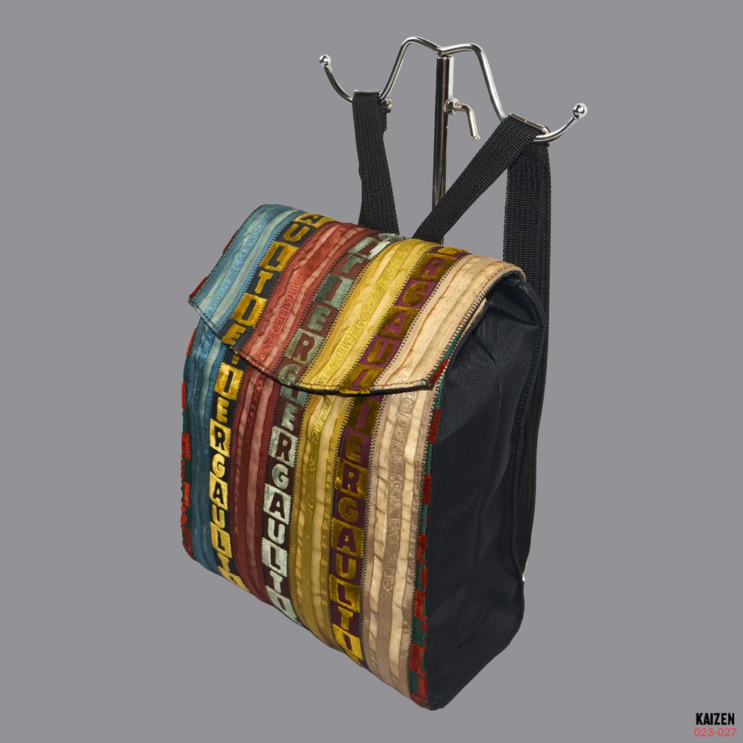 Jean Paul Gaultier JEAN PAUL GAULTIER - 90'S VELVET BACKPACK Size ONE SIZE - 3 Thumbnail