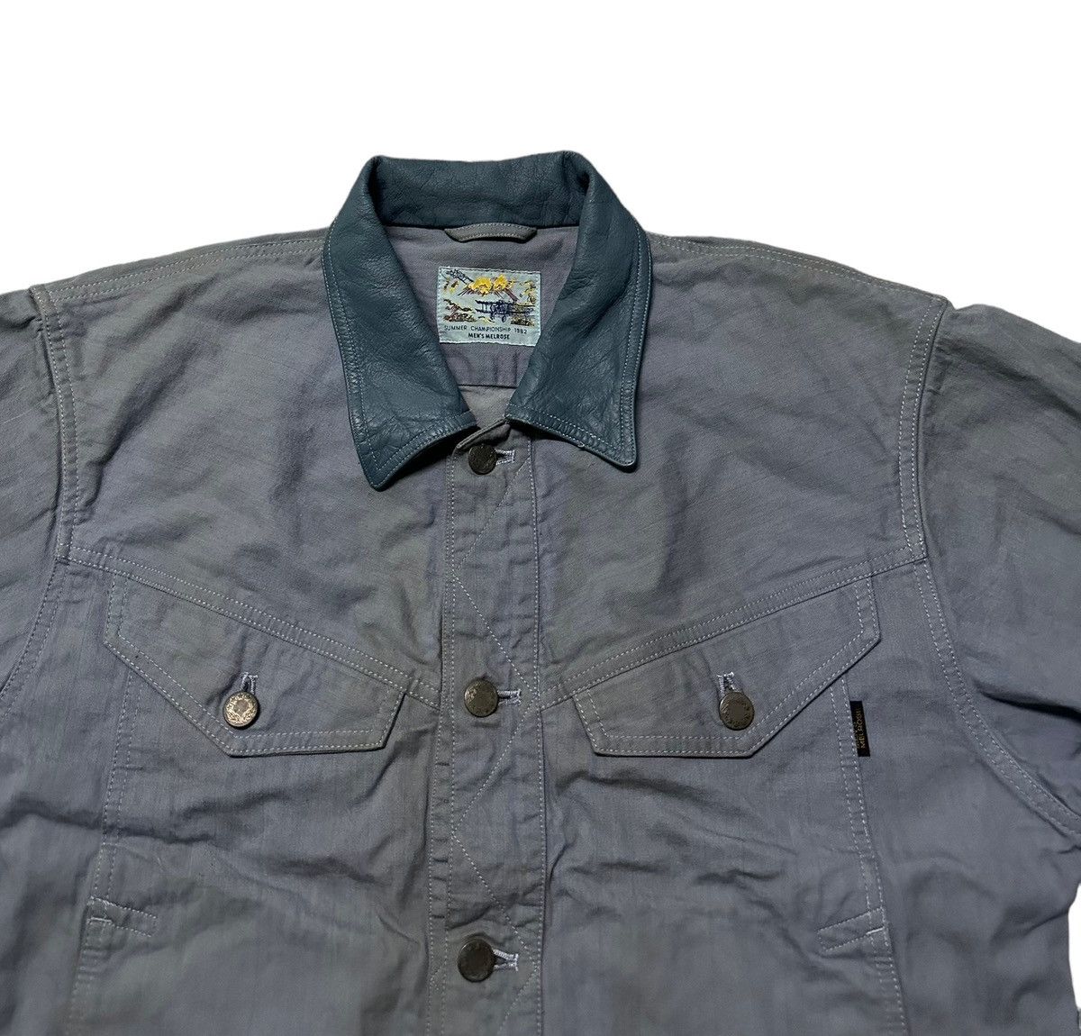 Melrose × Vintage Vintage Men Melrose summer championship 1982 denim jacket Size US M / EU 48-50 / 2 - 3 Thumbnail