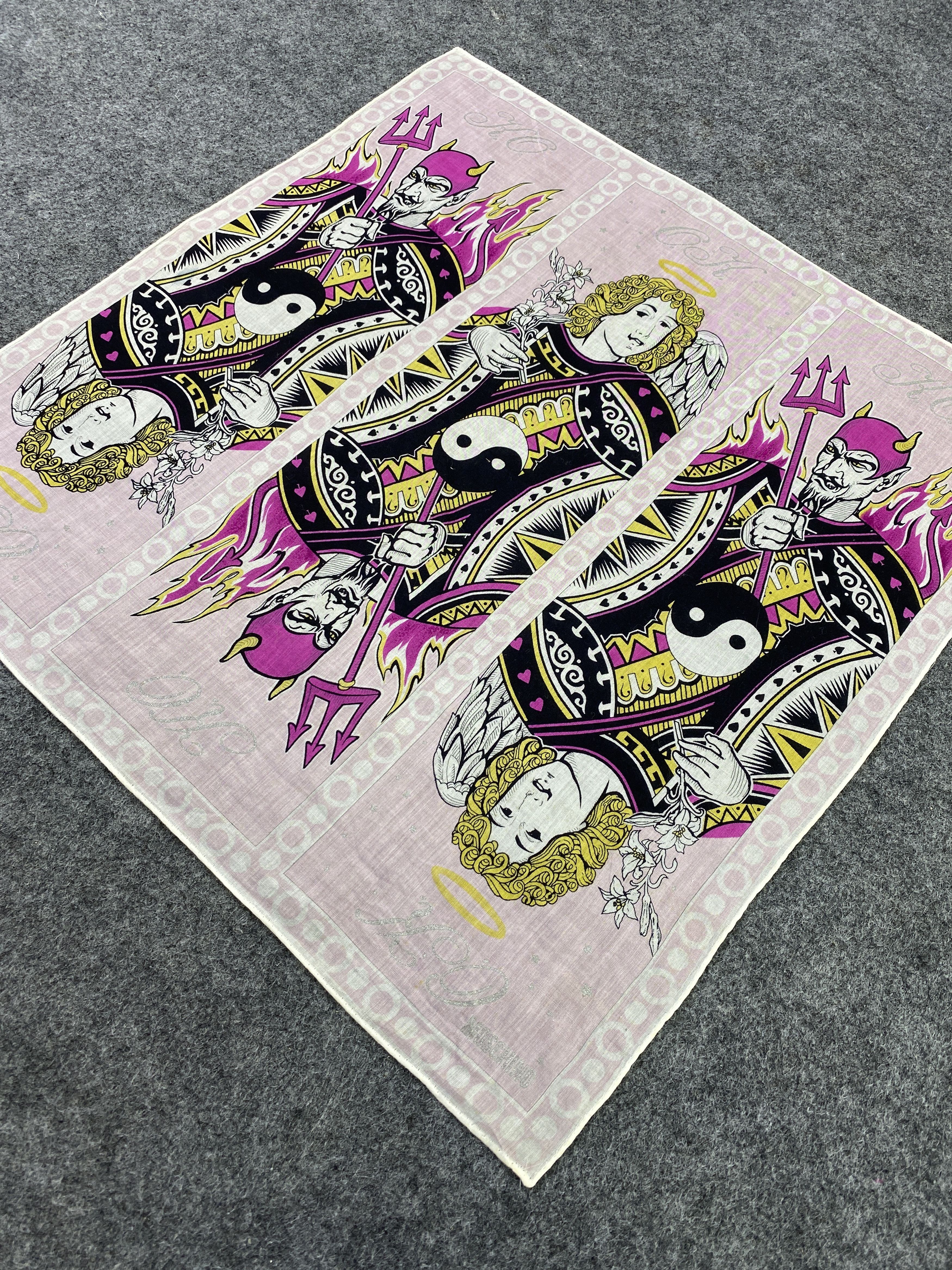 Moschino Vintage Moschino Handkerchief / Bandana / Neckerchief-B317 Size ONE SIZE - 4 Thumbnail
