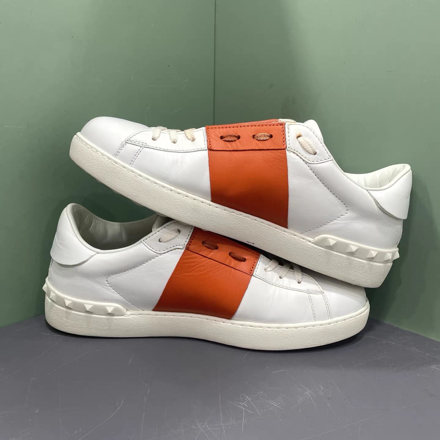 Valentino Valentino Open Rockstud Sneakers K15 Size US 10.5 / EU 43-44 - 4 Thumbnail