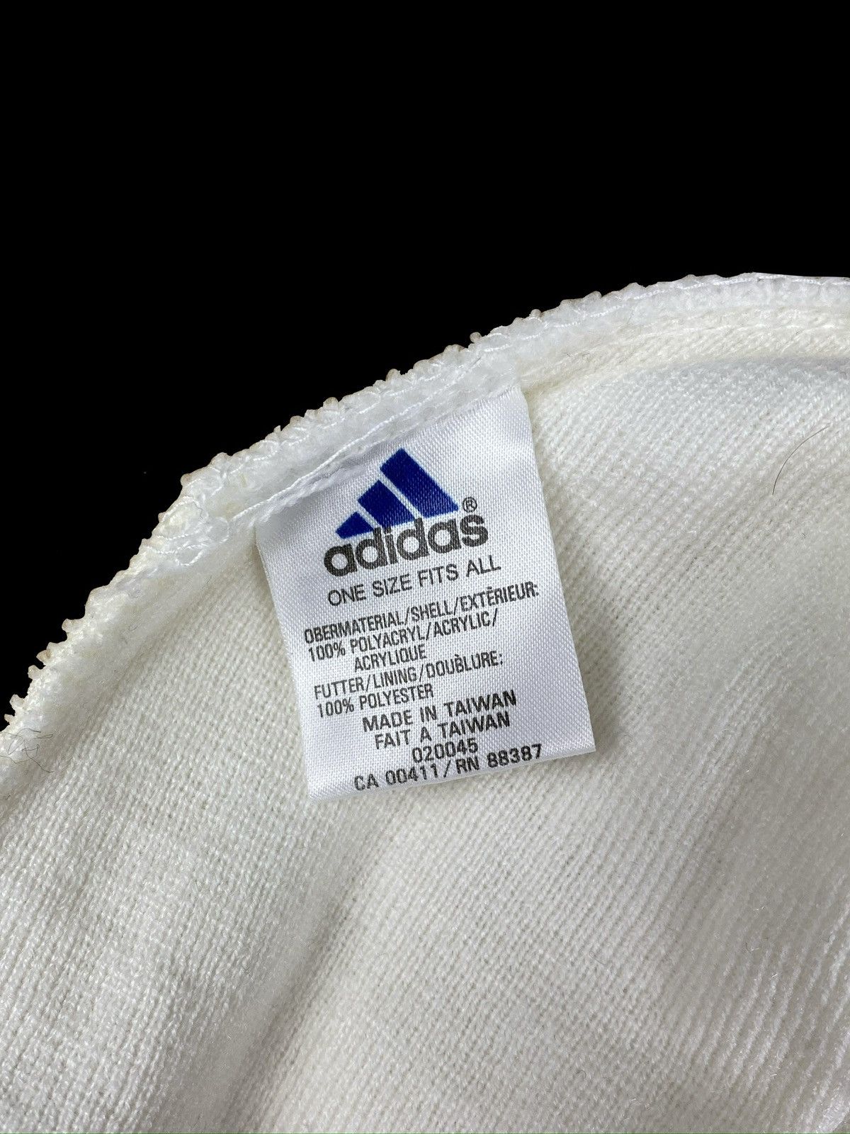 Adidas × Vintage ADIDAS 00s SKI KNITTED HAT RETRO POMPON ONE SIZE Size ONE SIZE - 5 Thumbnail