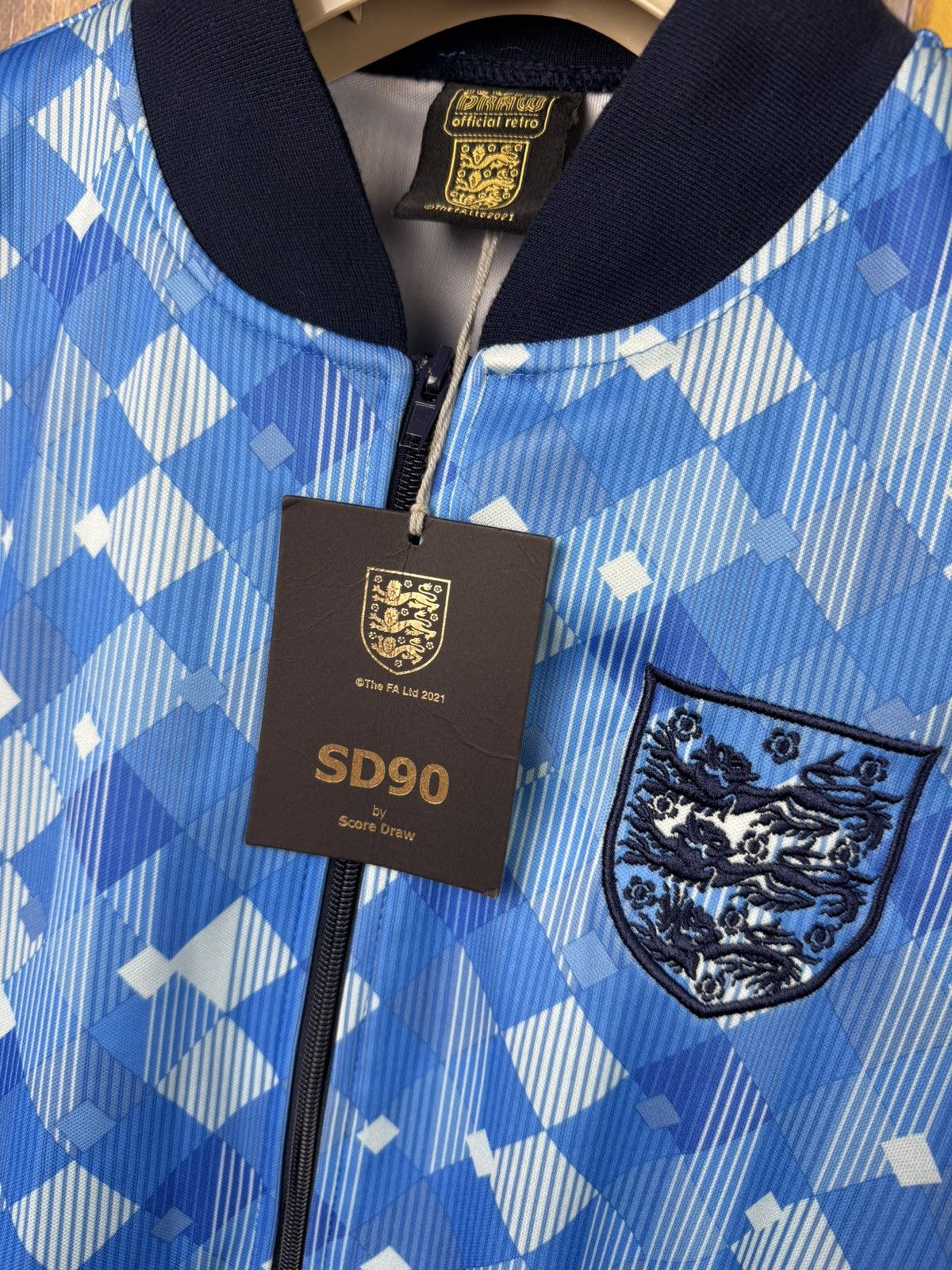 Japanese Brand Score Draw England 1990 Empire Third Track Jacket Size XL Size US XL / EU 56 / 4 - 13 Thumbnail