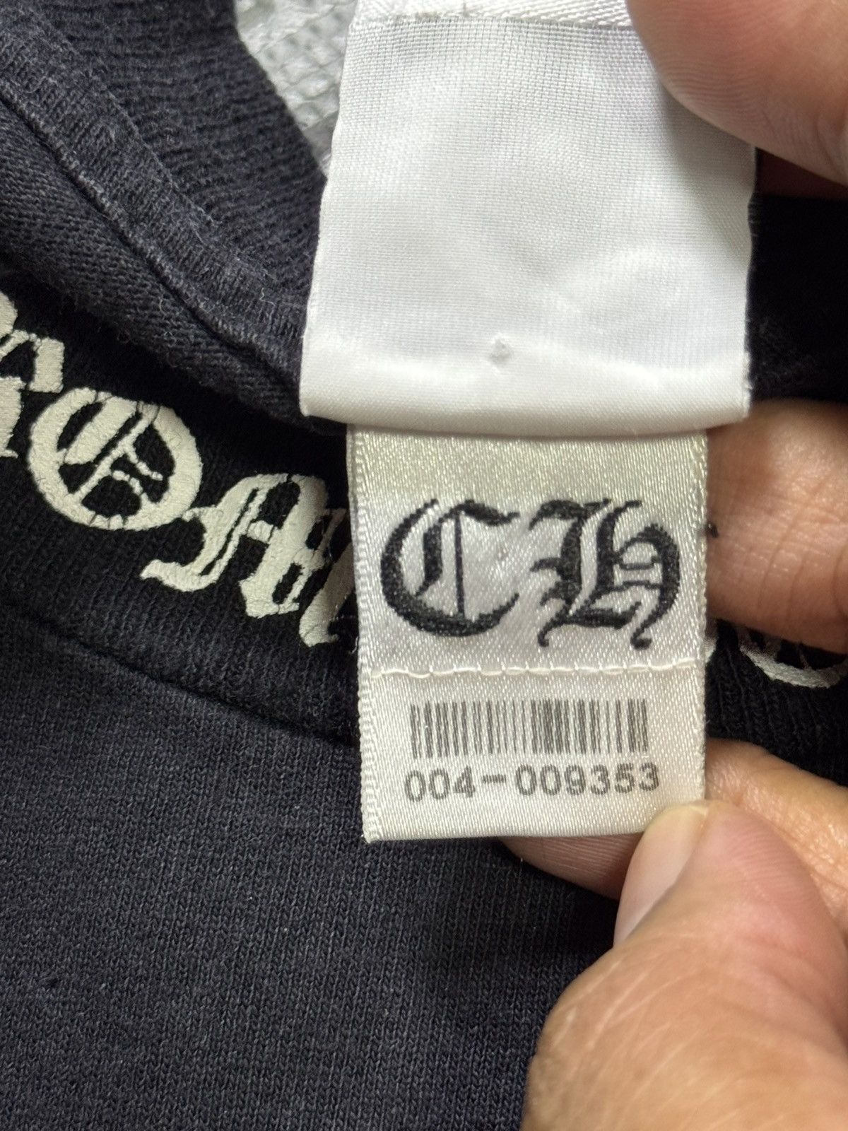 Chrome Hearts VERY RARE! DOUBLE CROSS 90s NECK SCRIPT Size US S / EU 44-46 / 1 - 13 Thumbnail