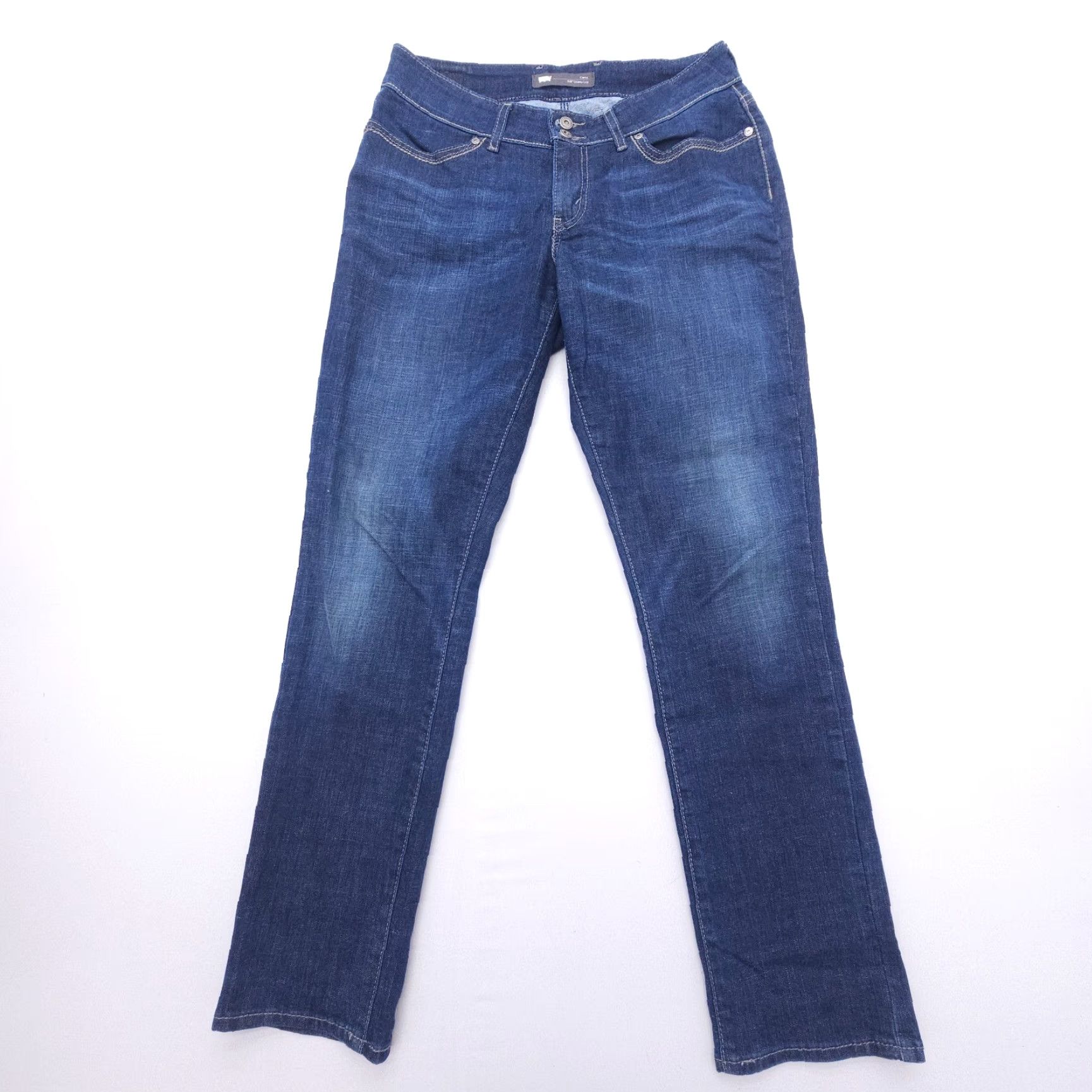 Levi's VINTAGE Levi's Levi's 529 Jeans Skinny Dark Wash 10 Women 30x31 Blue 2000s Denim Mens Womens Size 32" / US 10 / IT 46 - 2 Thumbnail