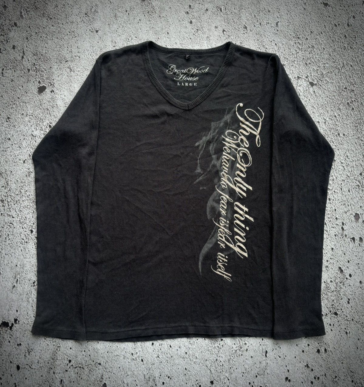 Hysteric Glamour Y2k Great Wood House ifsix Punk style Longsleeve Size US L / EU 52-54 / 3 - 1 Thumbnail