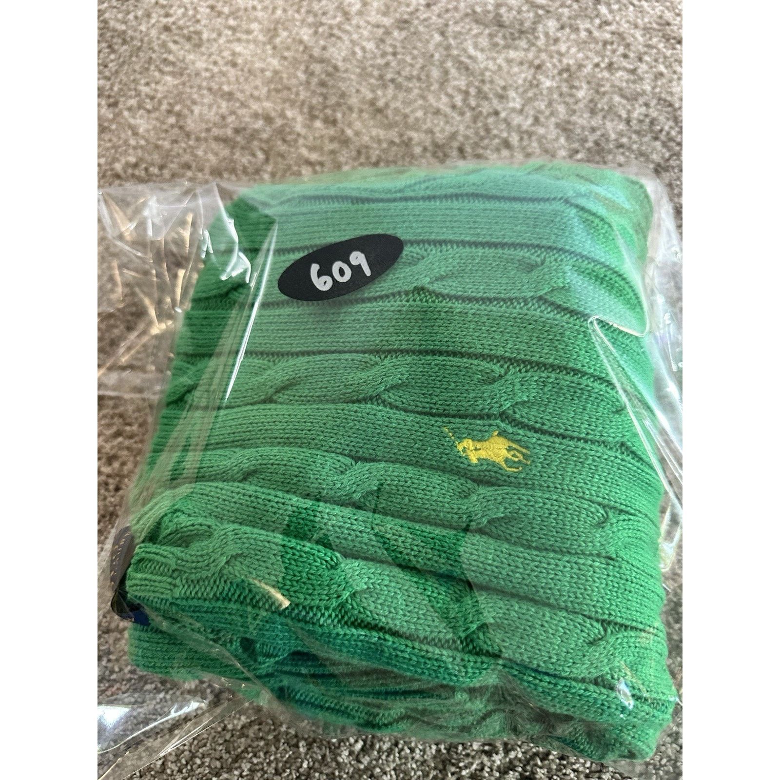 Polo Ralph Lauren Ralph Lauren woman’s Green Cable-Knit Pullover Sweater L Size US L / EU 52-54 / 3 - 10 Thumbnail