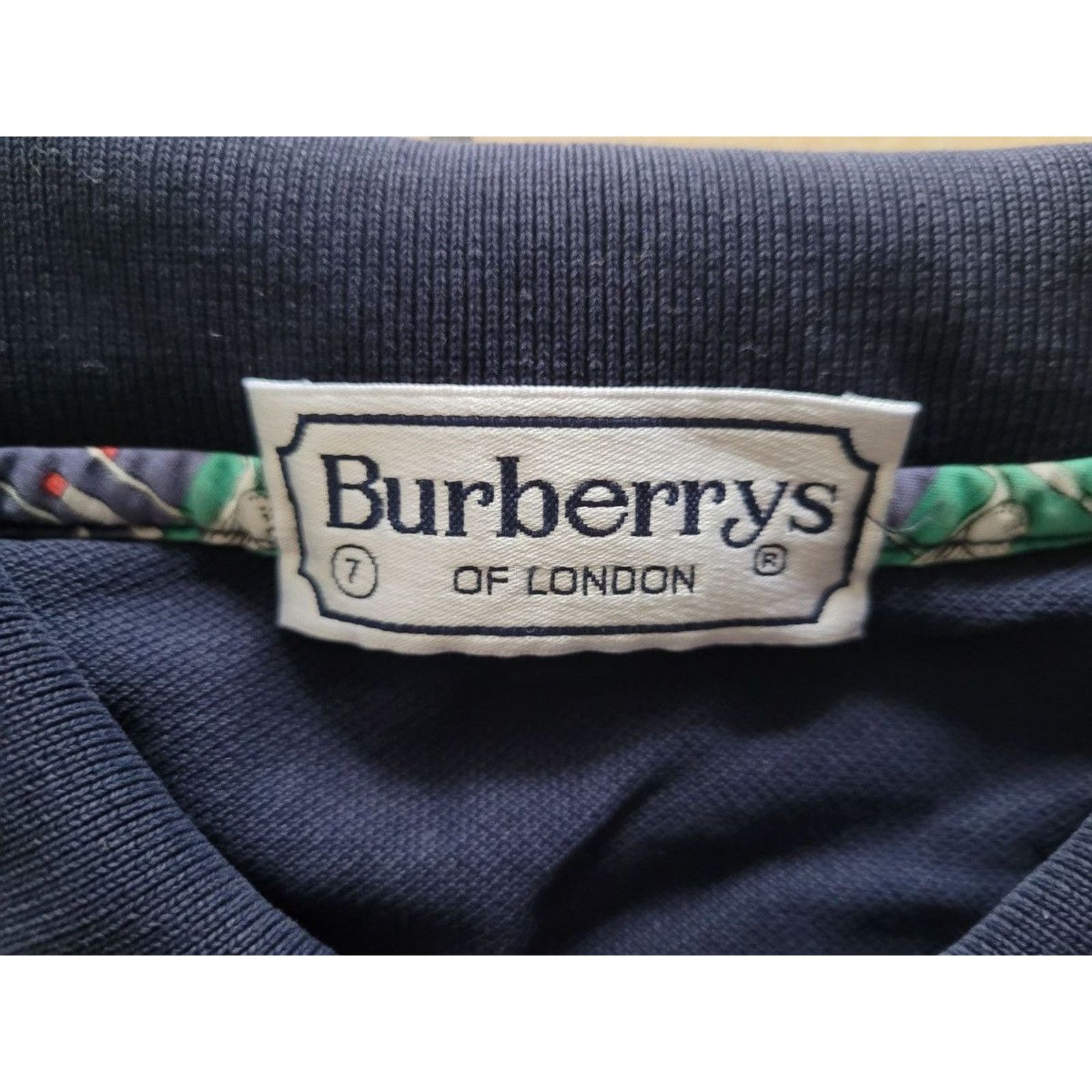 Burberry Vintage Burberrys polo Size US L / EU 52-54 / 3 - 2 Thumbnail