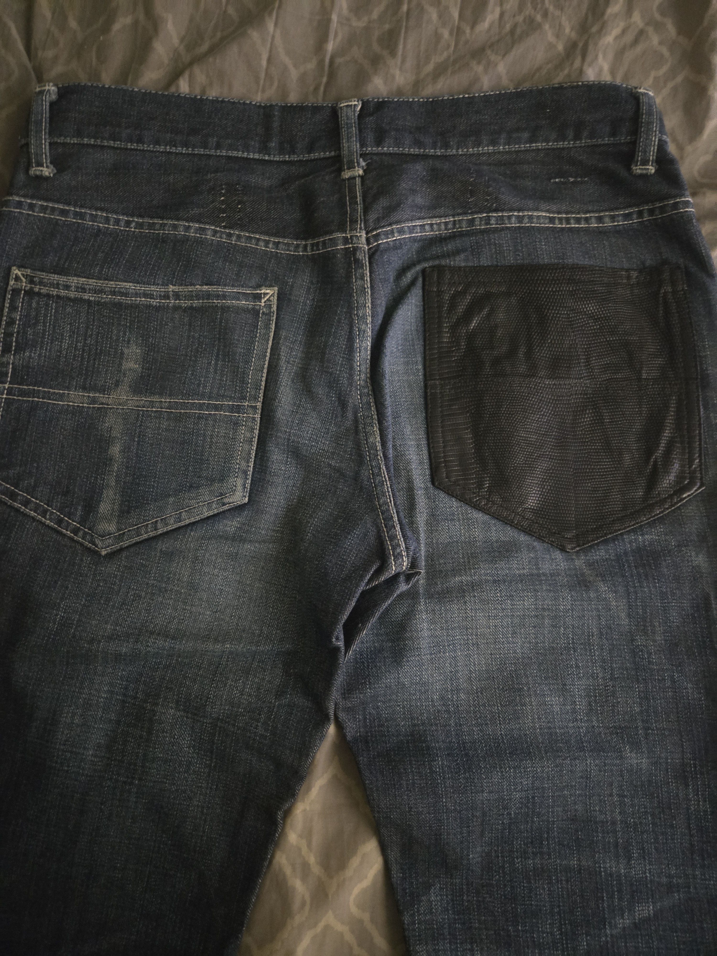 Isamu Katayama Backlash Isamu Katayama Backlash Lizard Pocket Bootcut Jeans Size US 31 - 4 Thumbnail