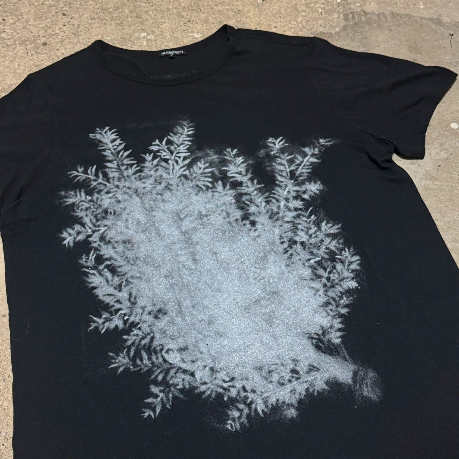 Ann Demeulemeester Ann Demeulemeester floral print t-shirt Size US M / EU 48-50 / 2 - 3 Thumbnail