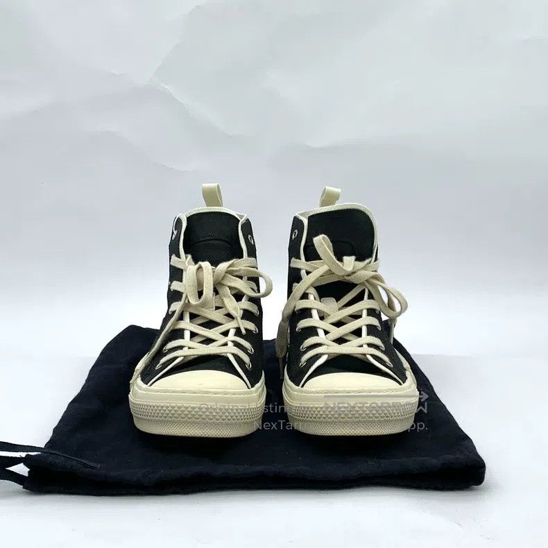 Dior Dior Black logo letter graffiti lacing casual flat high-to Size US 11 / EU 44 - 8 Thumbnail
