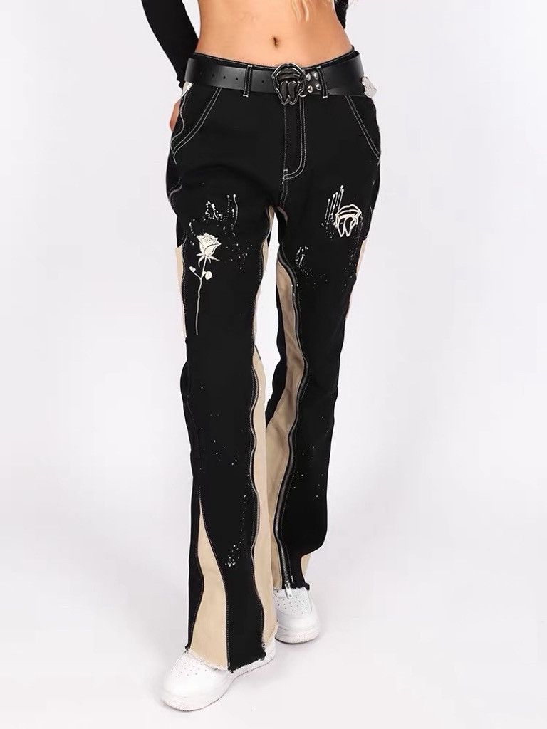 Other LILWET 2022 fall loose-fit flared pants Size US 32 / EU 48 - 1 Thumbnail