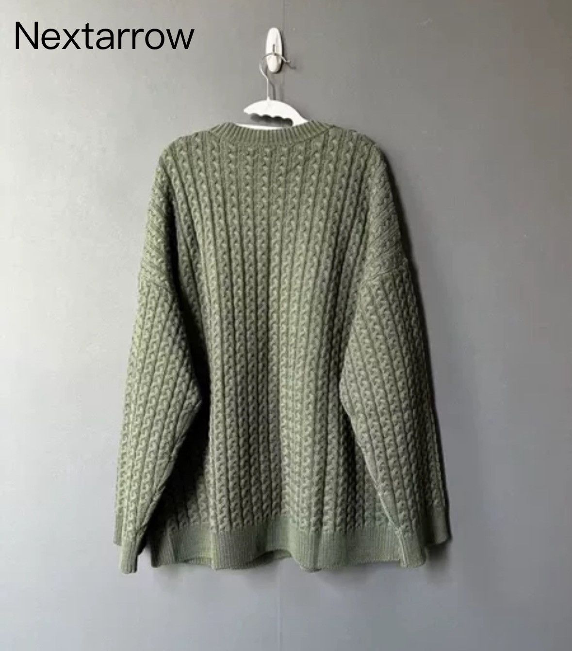 Loewe Loewe dark green hemp rope sweater2412-Nextarrow Size US S / EU 44-46 / 1 - 2 Thumbnail