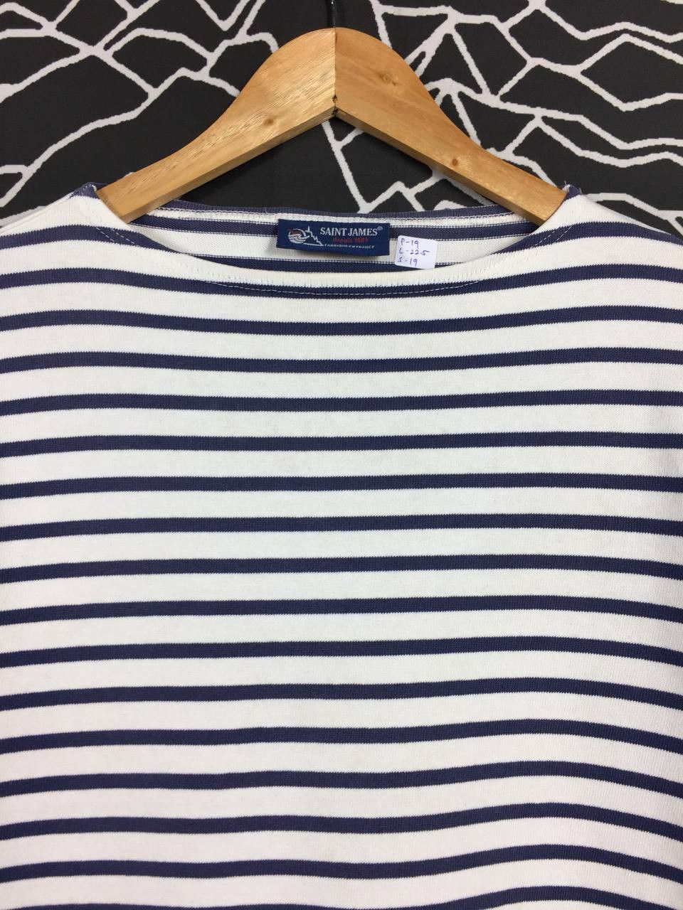Saint James Vtg Saint James Depuis 1889 Stripe Longsleeve Tee Size US S / EU 44-46 / 1 - 3 Thumbnail