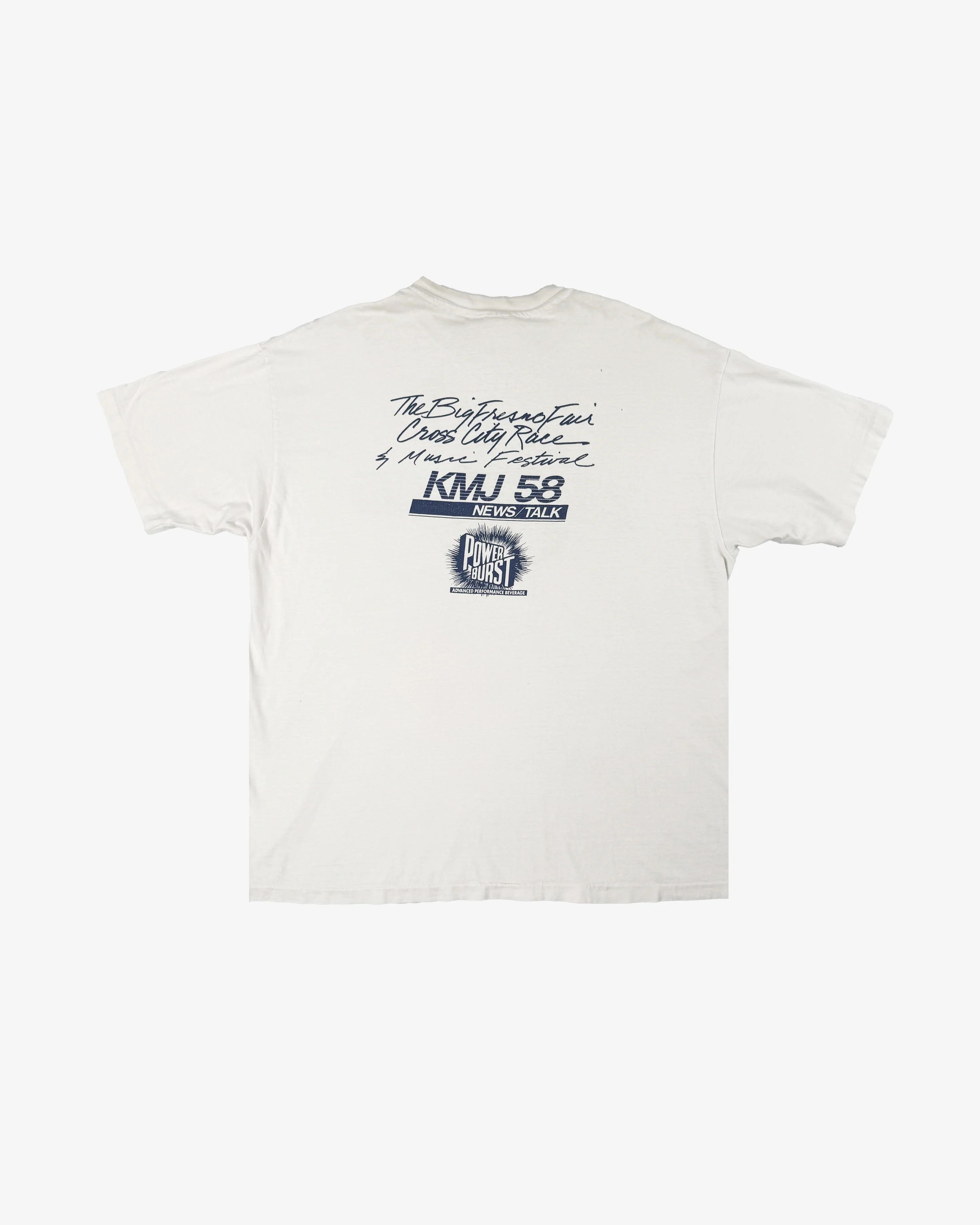 Vintage Hand Studded 1991 Big Fresno Cross City Race x YVX Tee Size US XL / EU 56 / 4 - 2 Thumbnail