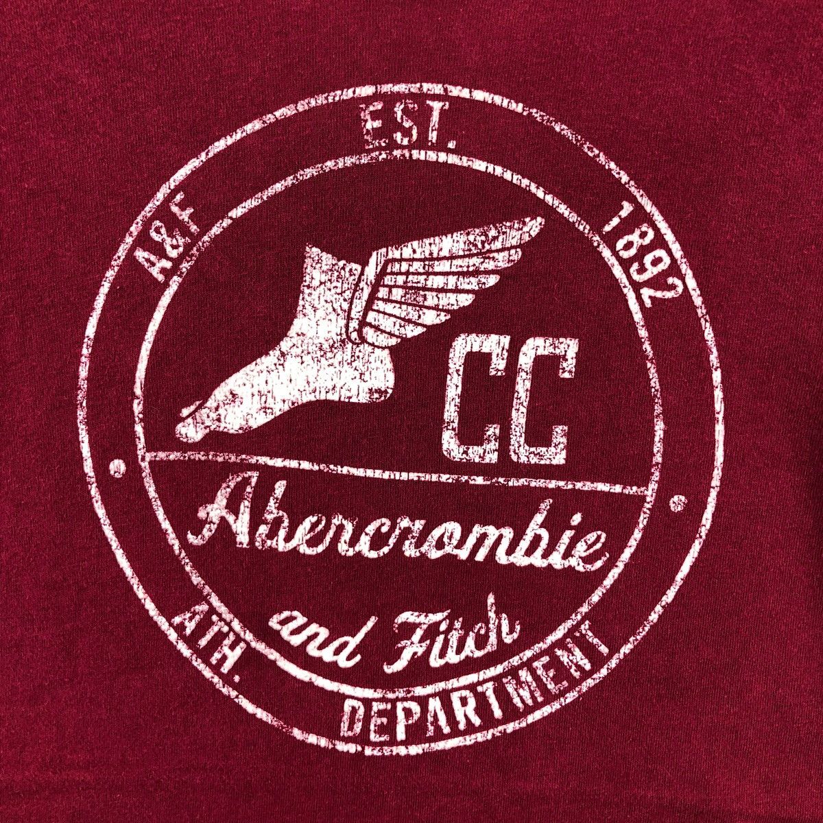 Abercrombie & Fitch Vintage Abercrombie & Fitch Tee Shirt Big Logo Size US M / EU 48-50 / 2 - 3 Thumbnail