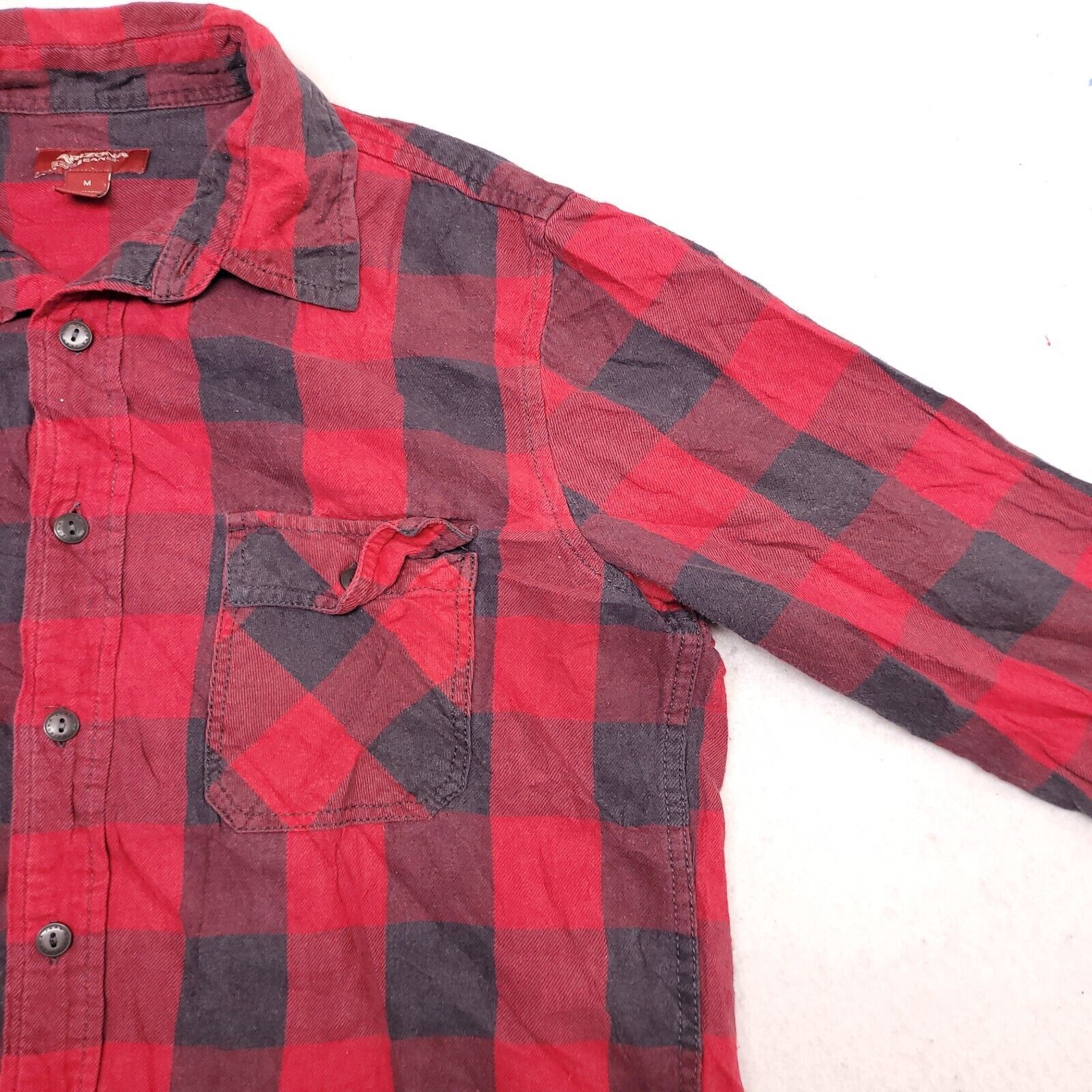 Arizona Jean Co. Arizona Jean Co Buffalo Check Flannel Shirt Mens Size M Red Size US M / EU 48-50 / 2 - 5 Thumbnail