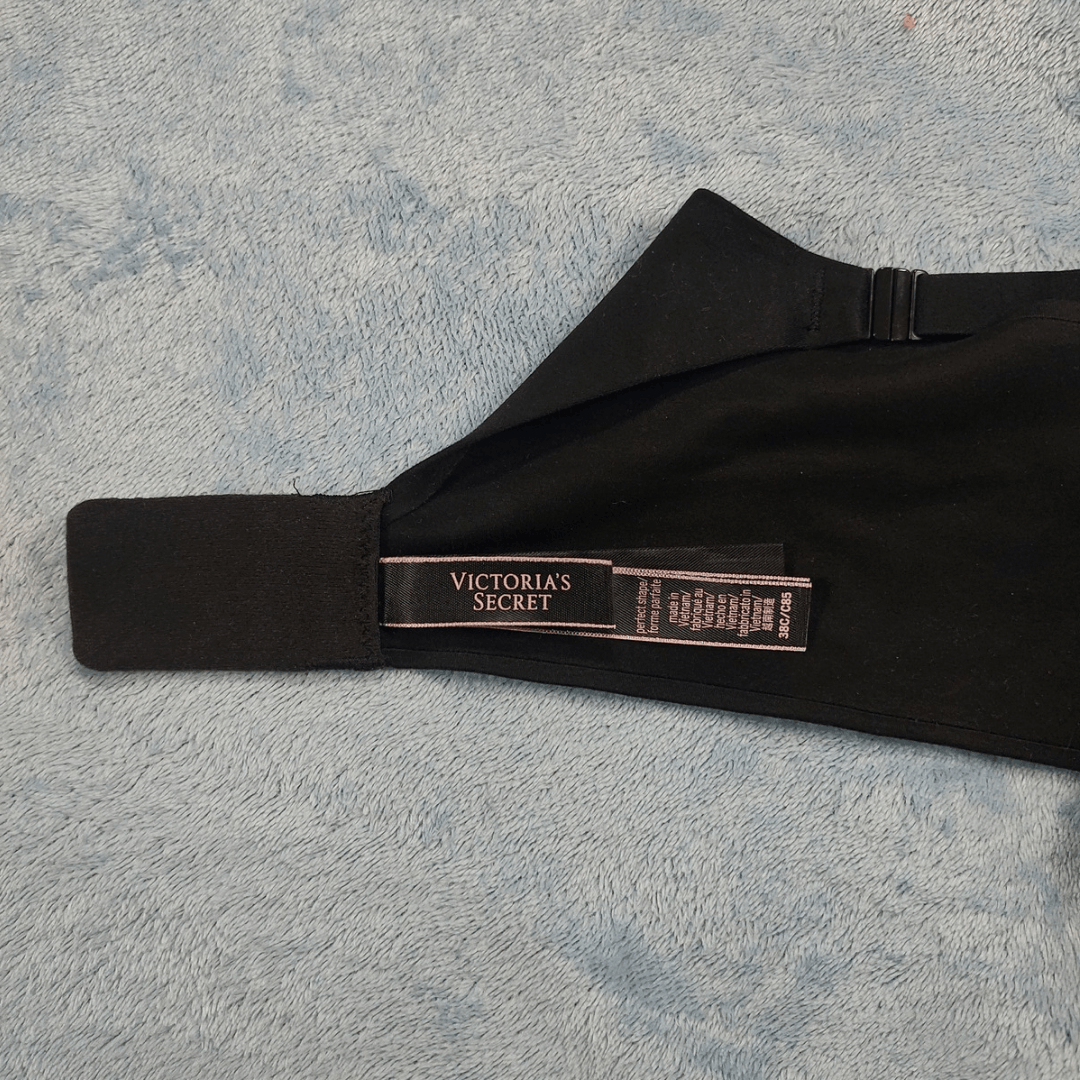 Japanese Brand VICTORIA'S SECRET Perfect Shape Multi-Way Black Bra 38C New Size ONE SIZE - 7 Thumbnail