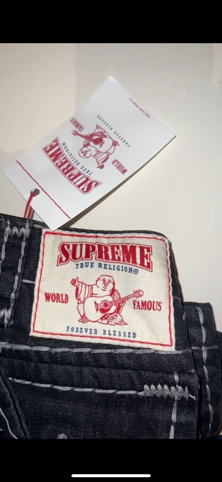 Supreme × True Religion Supreme X True Religion Patchwork Denim Size US 30 / EU 46 - 8 Thumbnail