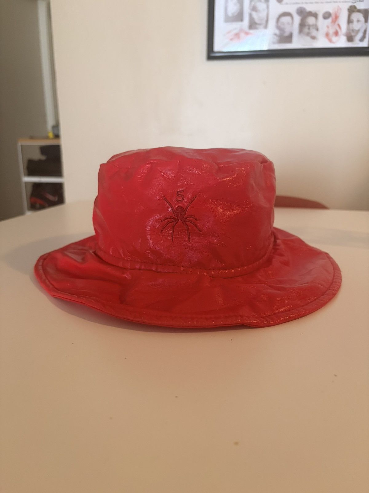 Sp5der Sp5der Red Bucket Hat Size ONE SIZE - 1 Thumbnail