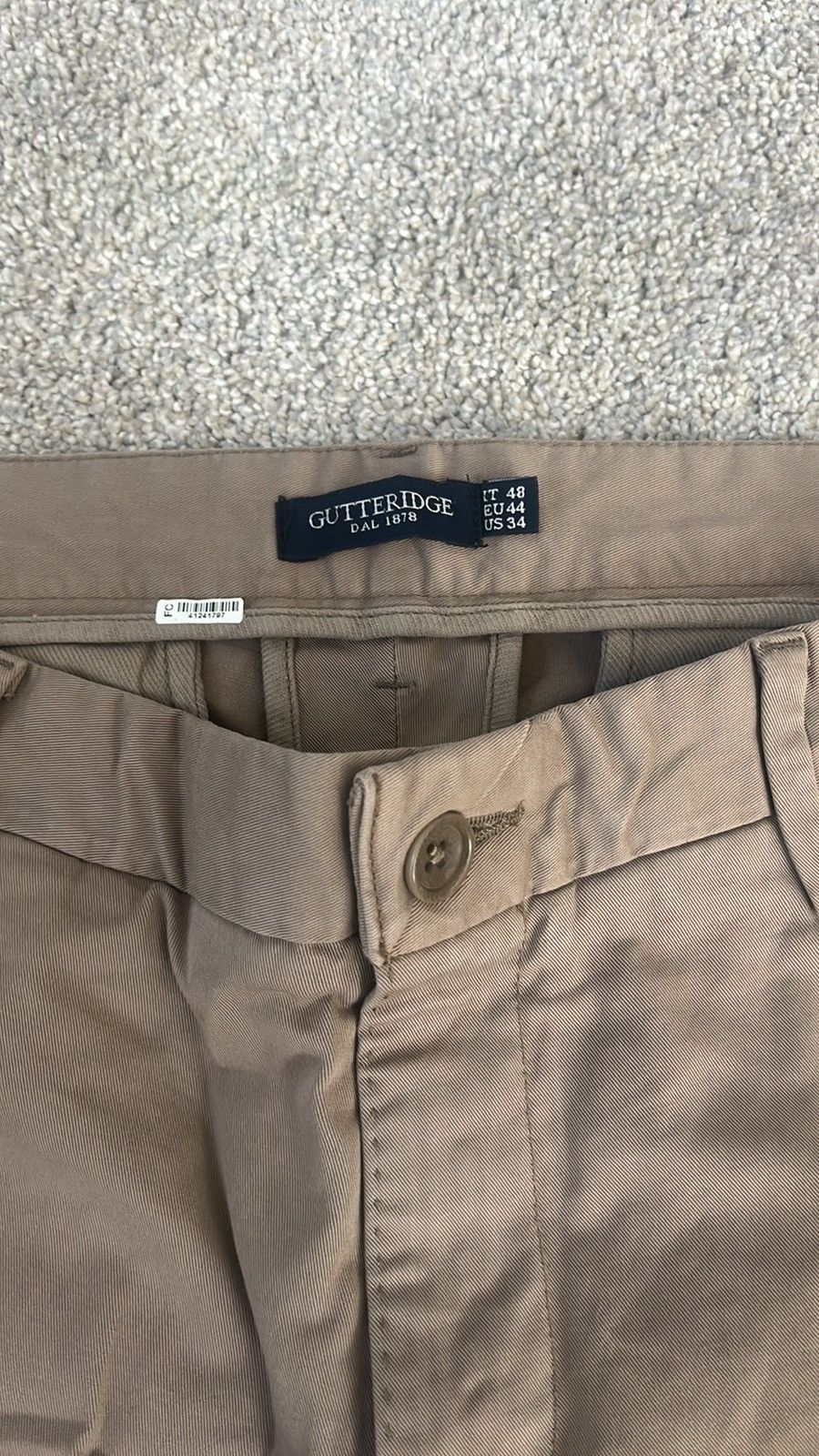 Other Gutteridge Slim Fit Trousers Size US 34 / EU 50 - 2 Thumbnail