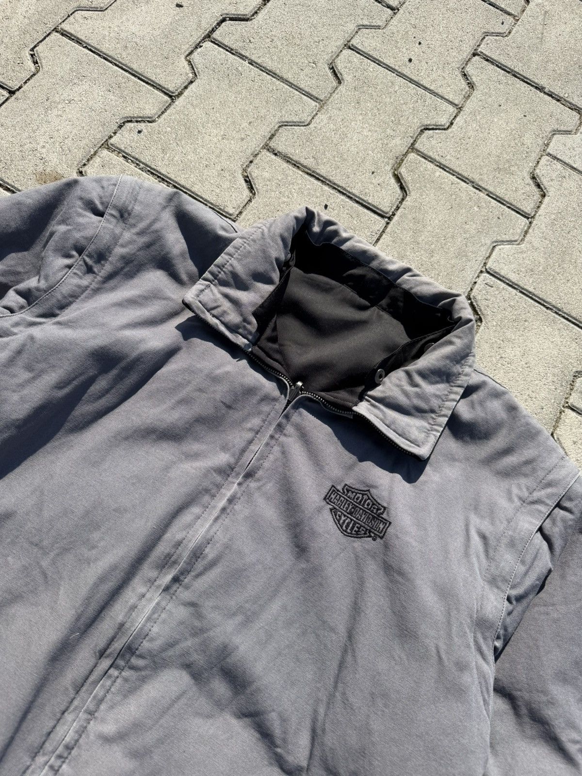 Harley Davidson Harley Davidson Rare Revisable Jacket 3 in 1 Streetwear Hype Size US L / EU 52-54 / 3 - 8 Thumbnail