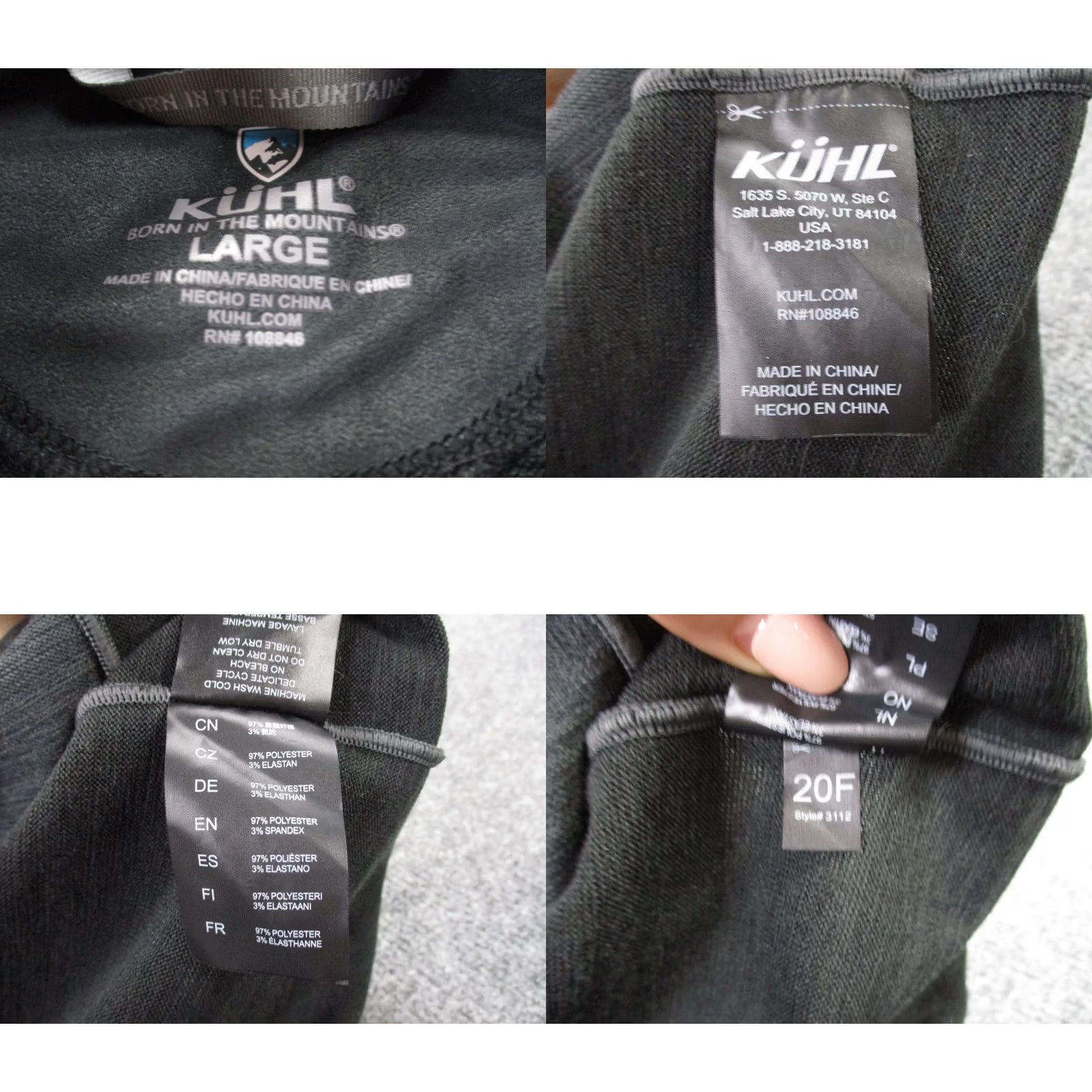 Vintage Kuhl Sweater Womens L Gray Jacket Stretch Lightweight Pullover Outdoor Hiking Size L / US 10 / IT 46 - 8 Thumbnail