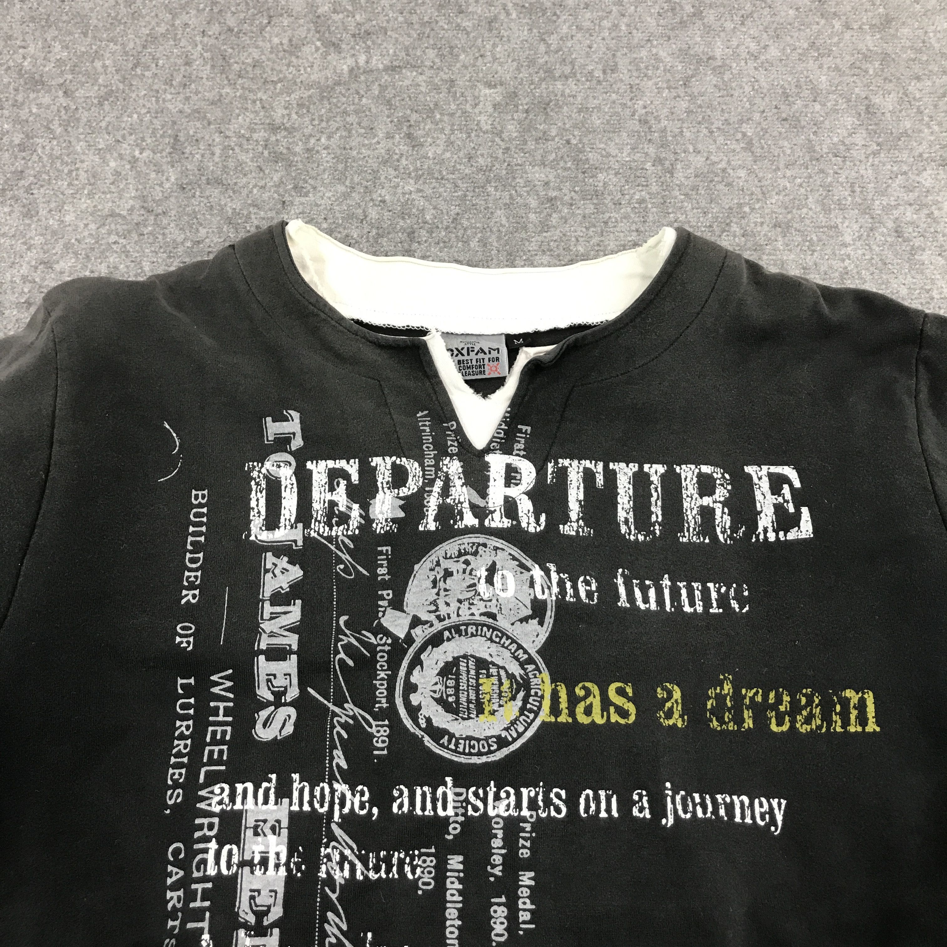 If Six Was Nine × Japanese Brand AUTHENTIC OMFAM LONG SLEEVE TSHIRTS Size US M / EU 48-50 / 2 - 7 Thumbnail