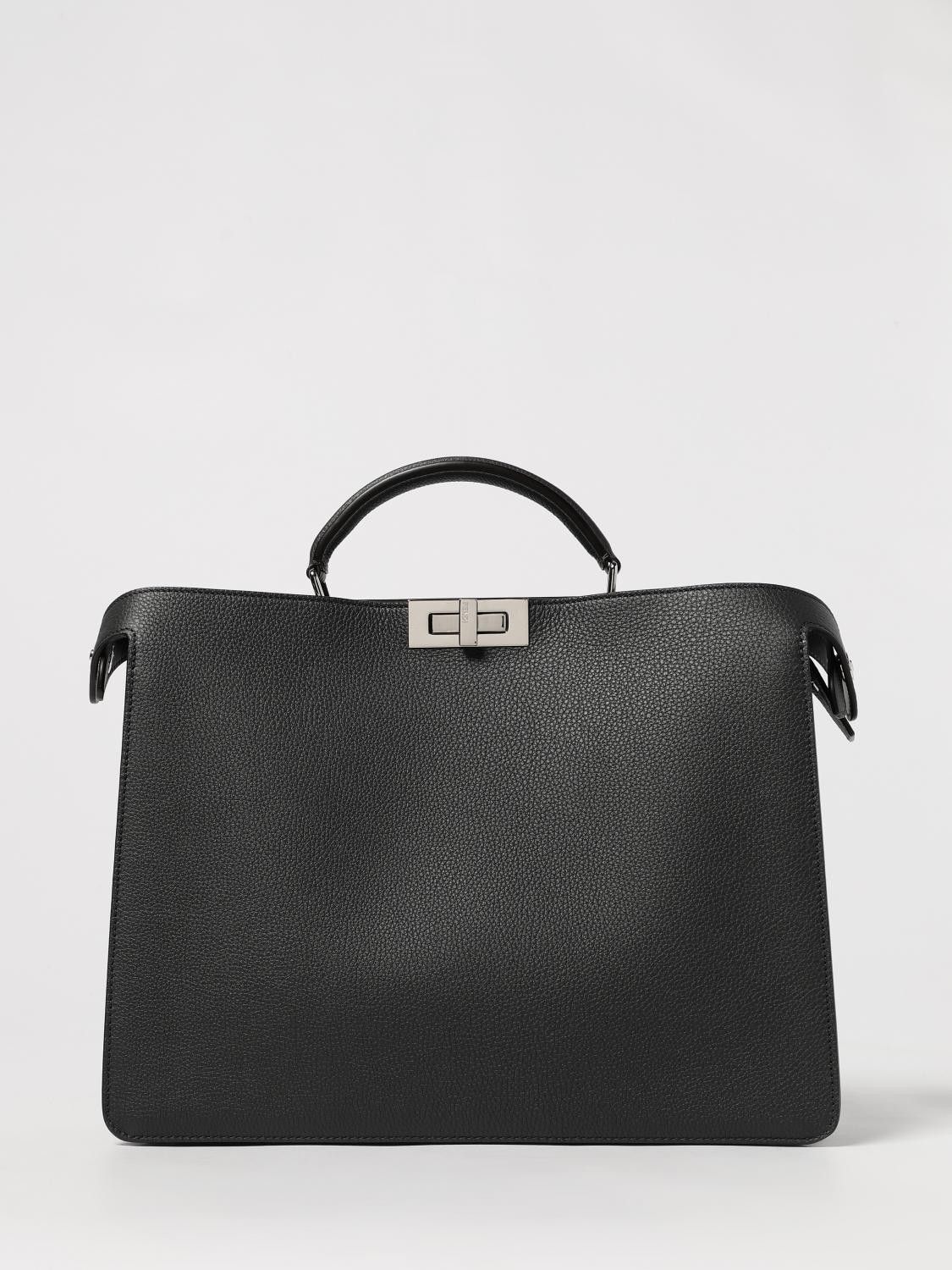Fendi Fendi Shoulder Bag Men Grey Size ONE SIZE - 1 Thumbnail