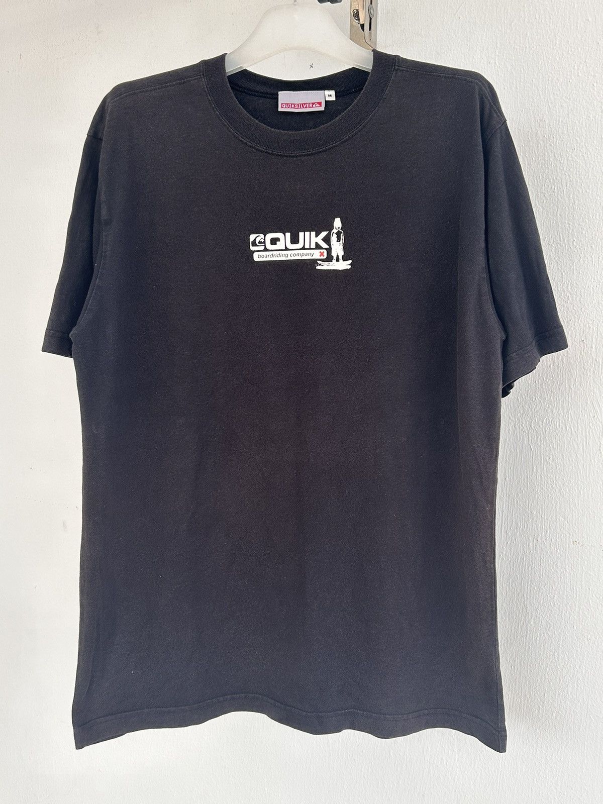 Quiksilver Quiksilver vintage backhit black tee Size US L / EU 52-54 / 3 - 3 Thumbnail